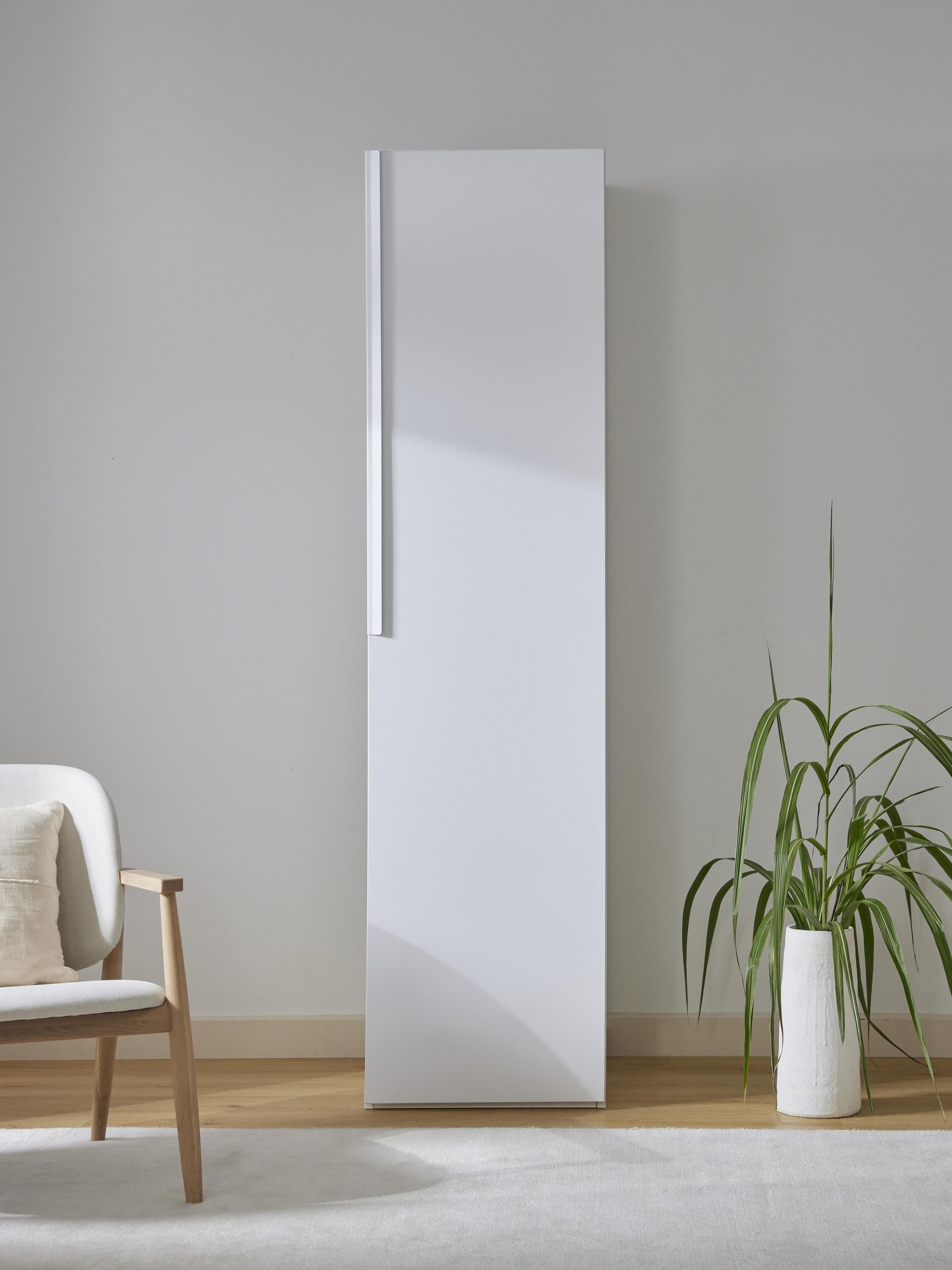 Leon Modular Hinged Door Wardrobe, 50 cm Wide, in various sizes