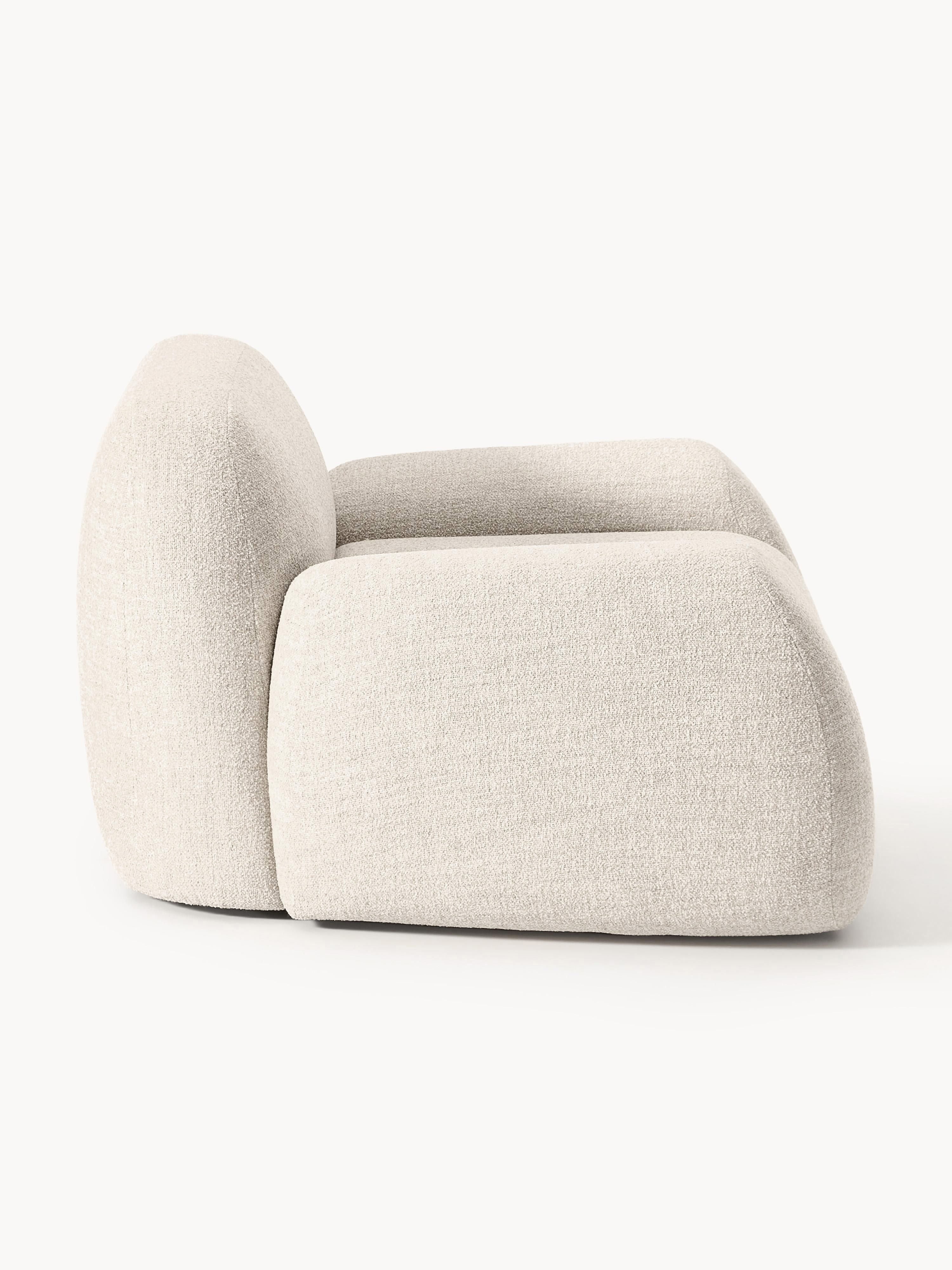Wolke Bouclé Lounge Chair