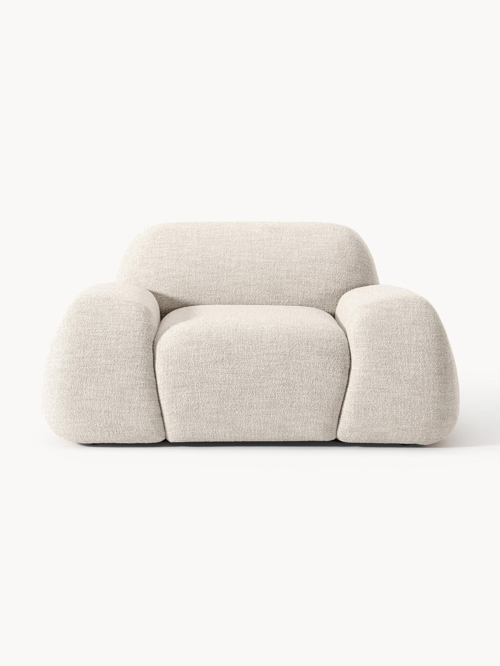 Wolke Bouclé Lounge Chair