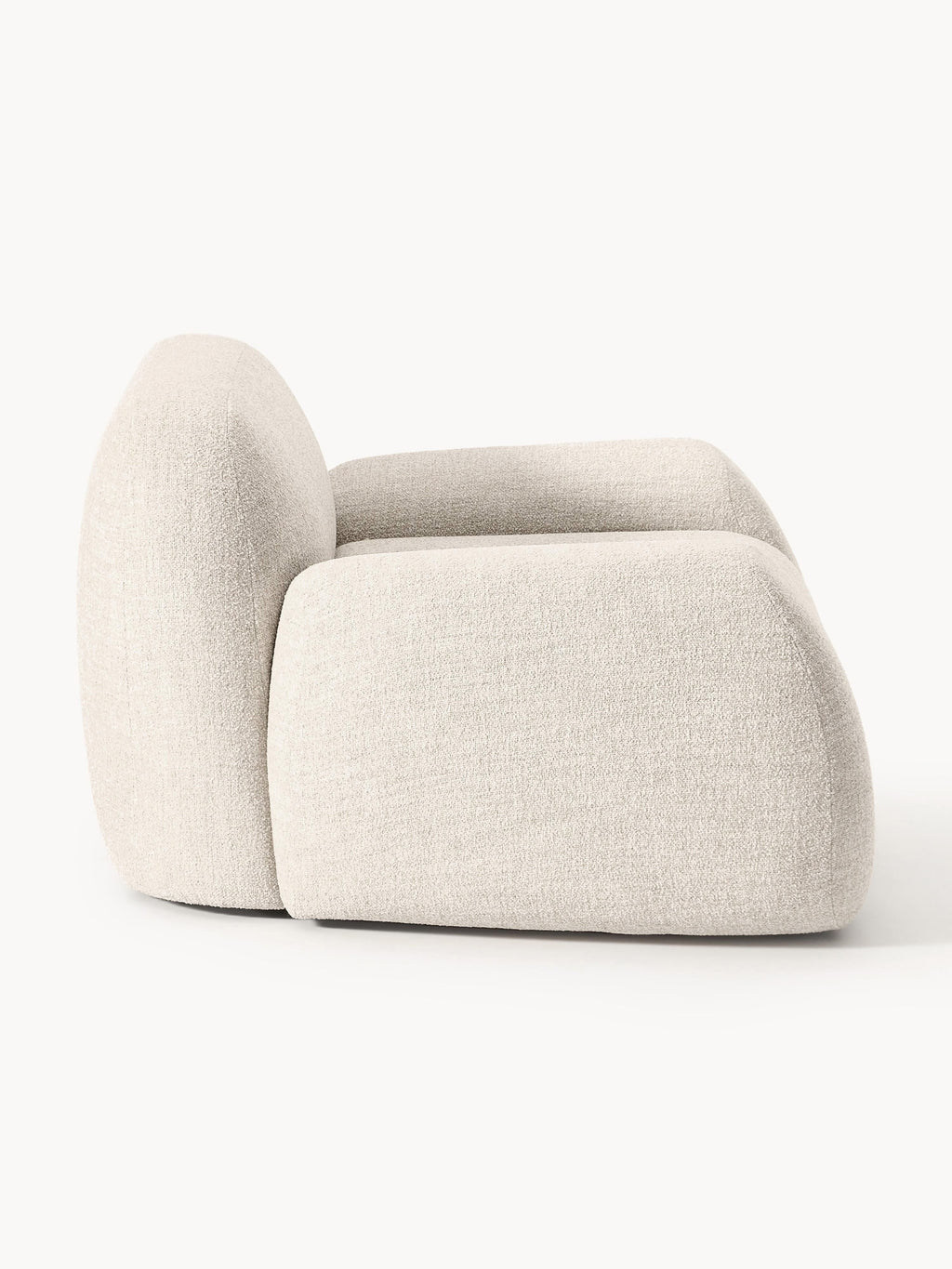 Wolke Bouclé Lounge Chair