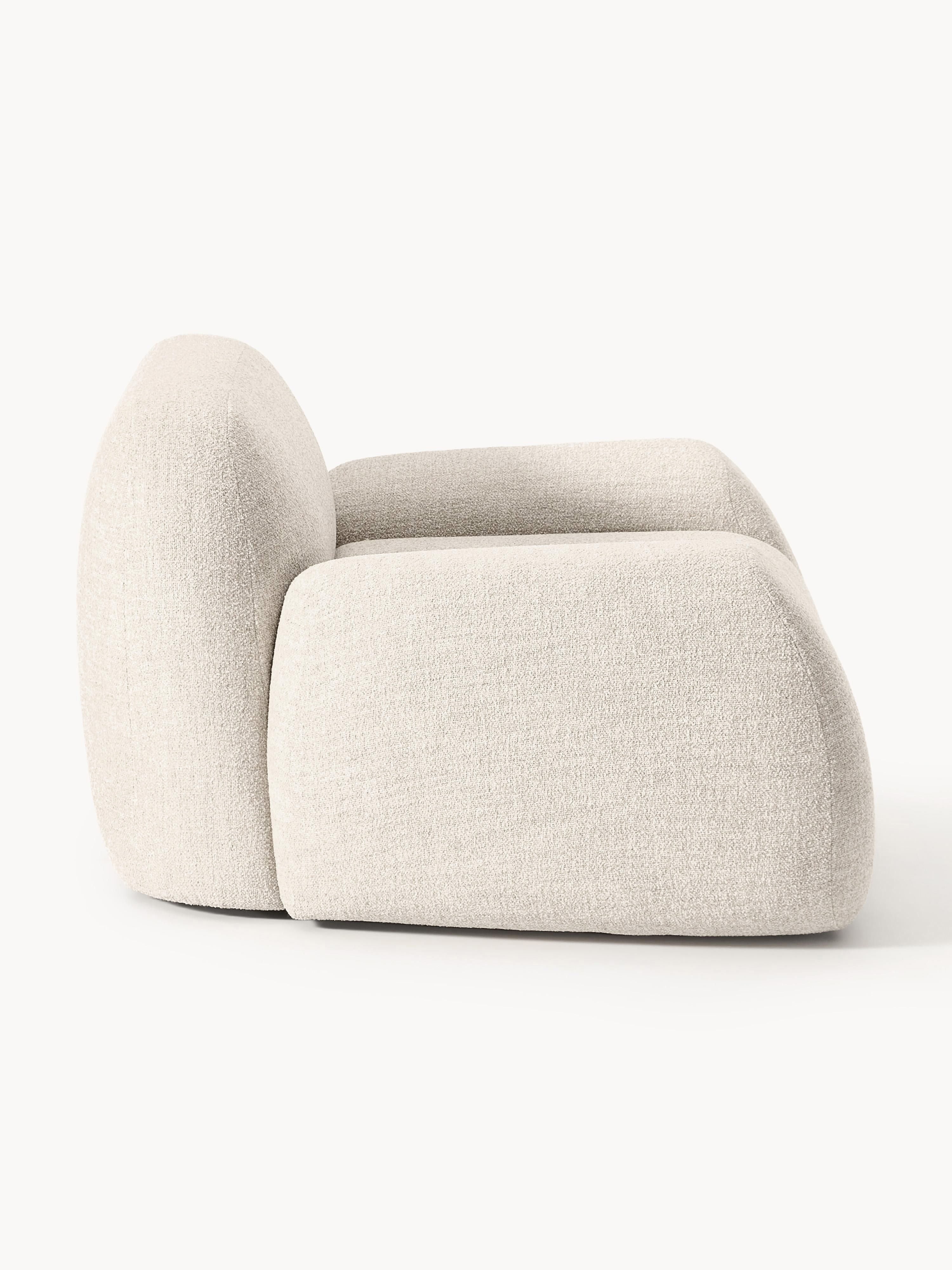 Wolke Bouclé Lounge Chair