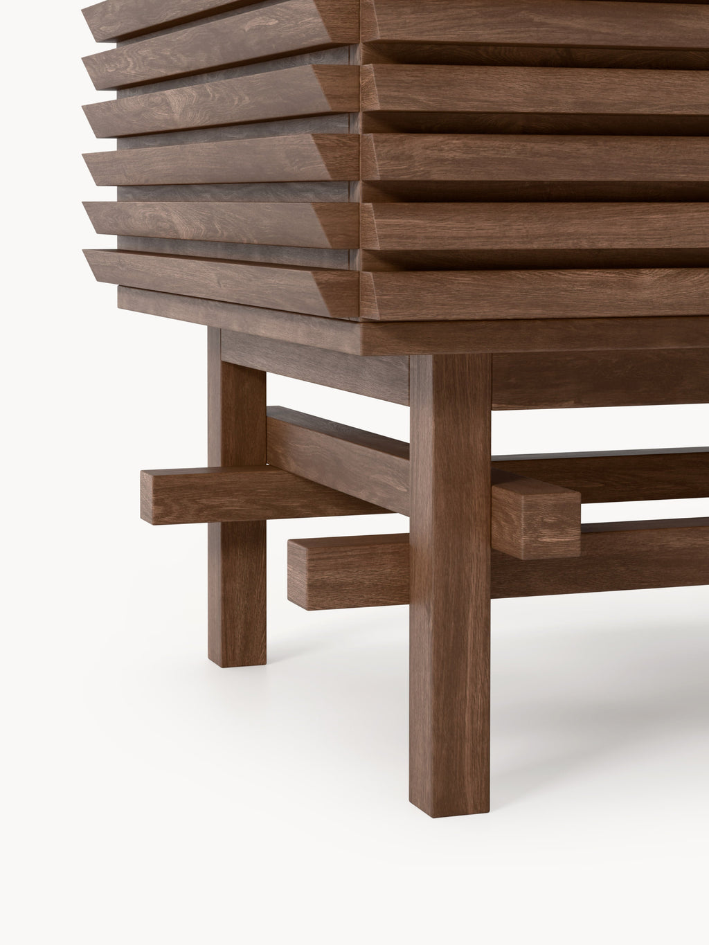 Pierce Oak Wood Dresser