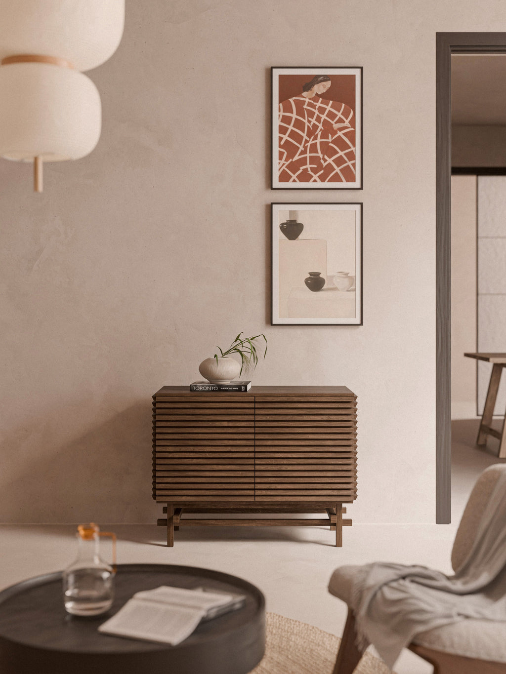 Pierce Oak Wood Dresser