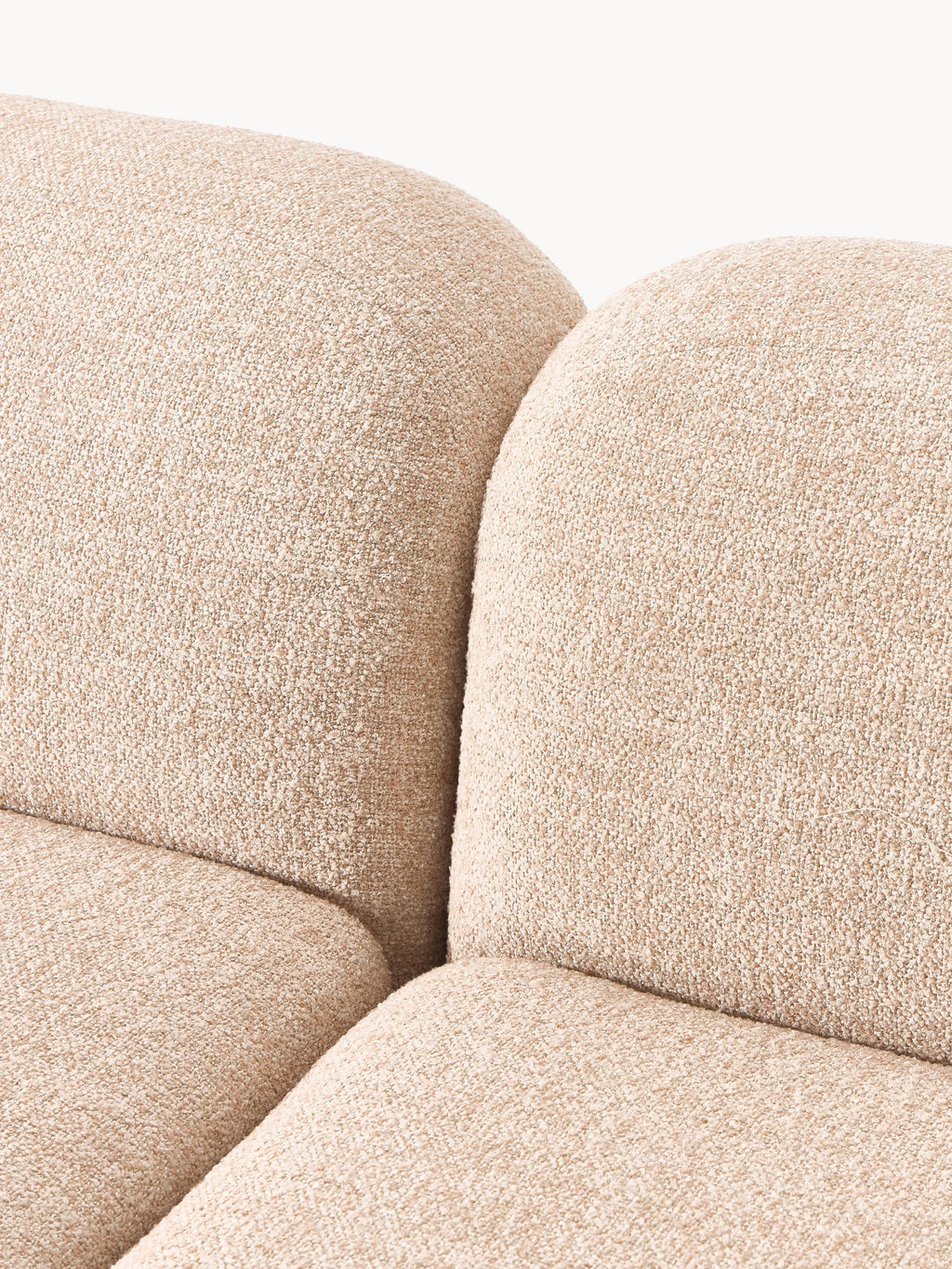 Wolke Modular Bouclé Sofa (4-seater)