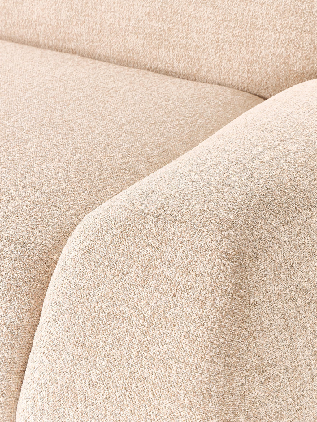 Wolke Modular Bouclé Sofa (4-seater)