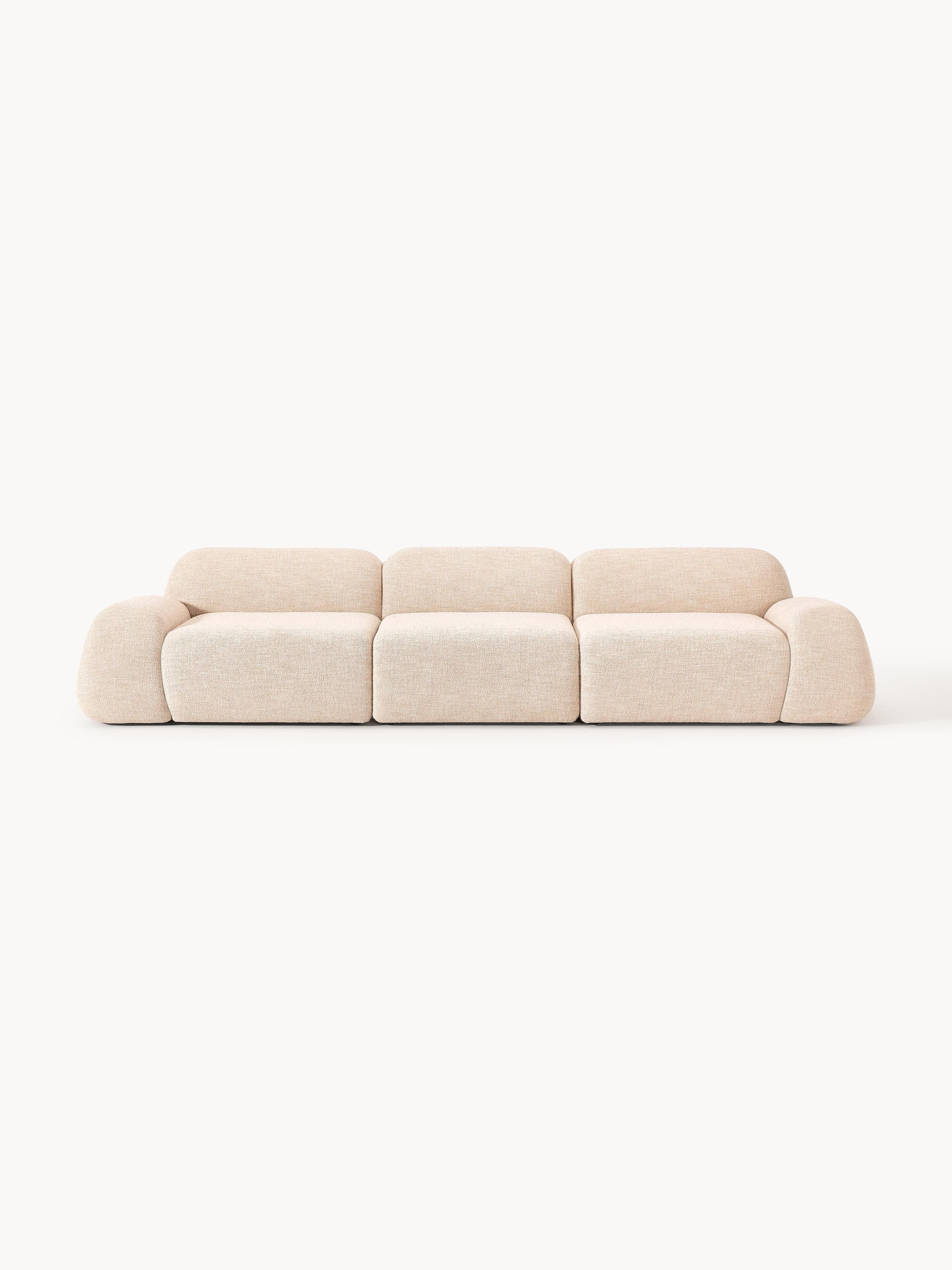 Gallery image 1 - Modular Bouclé Sofa Wolke (4-seater)