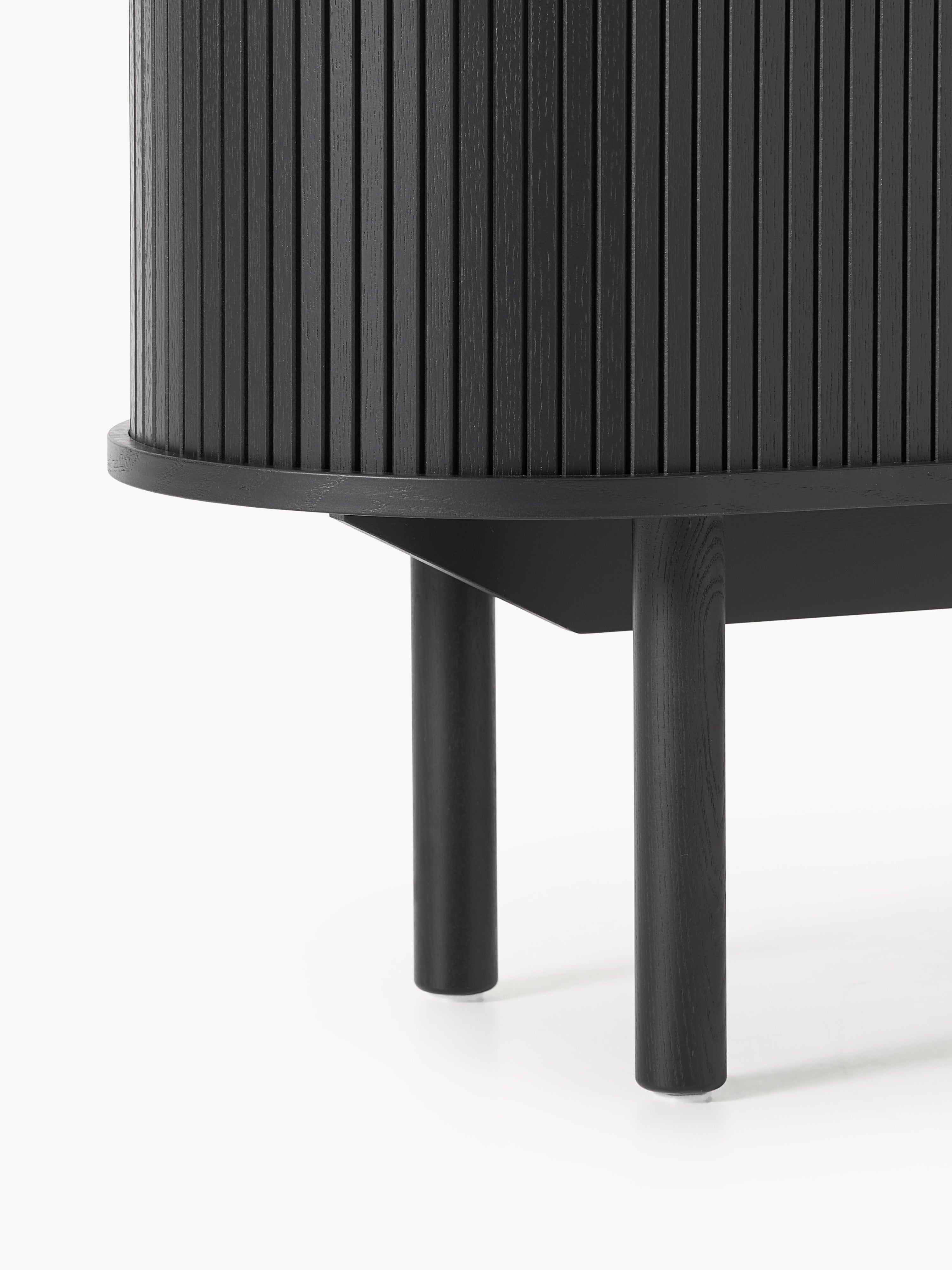 Calary TV Stand with Fluted Front
