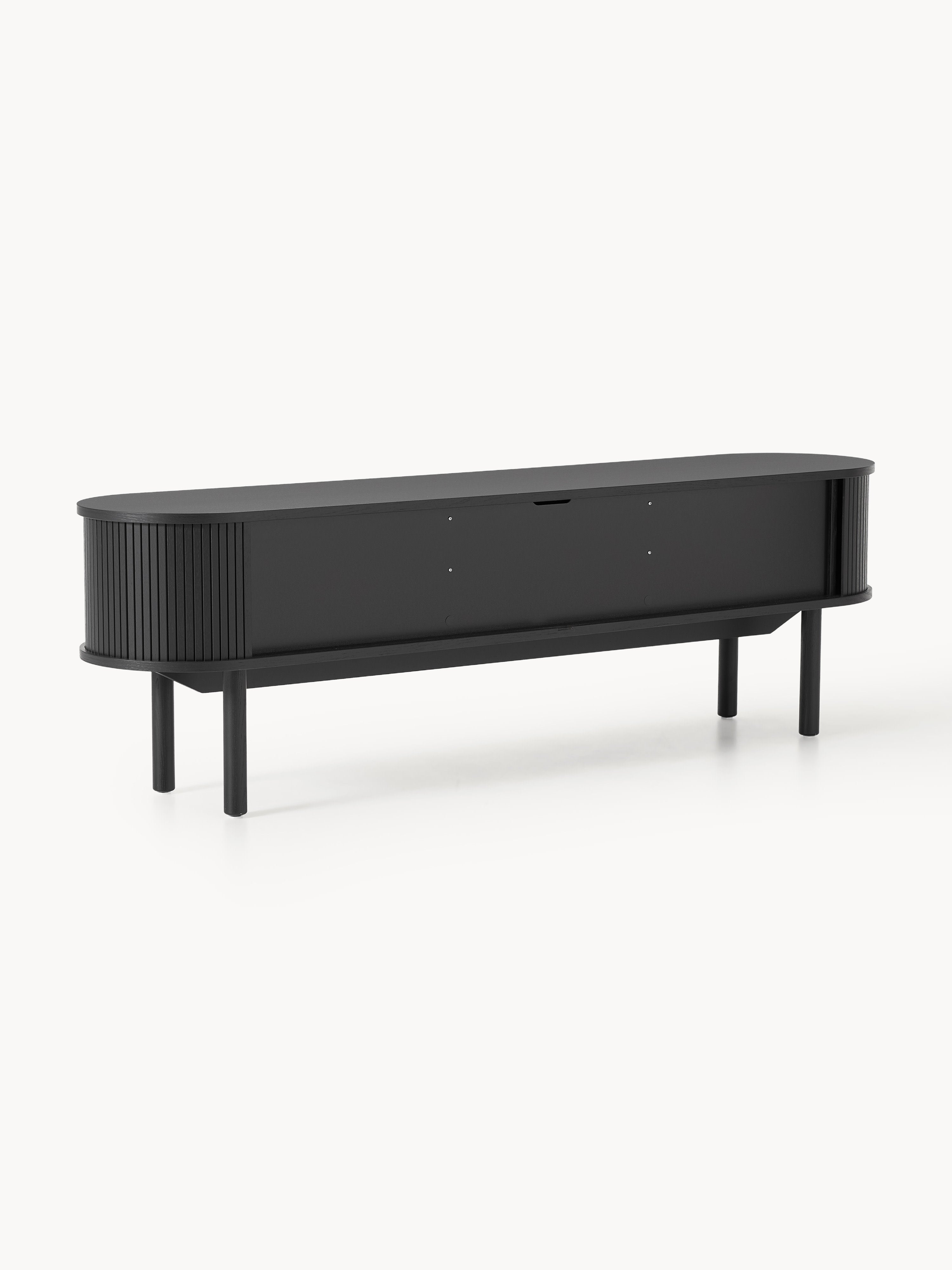 Calary TV Stand with Fluted Front