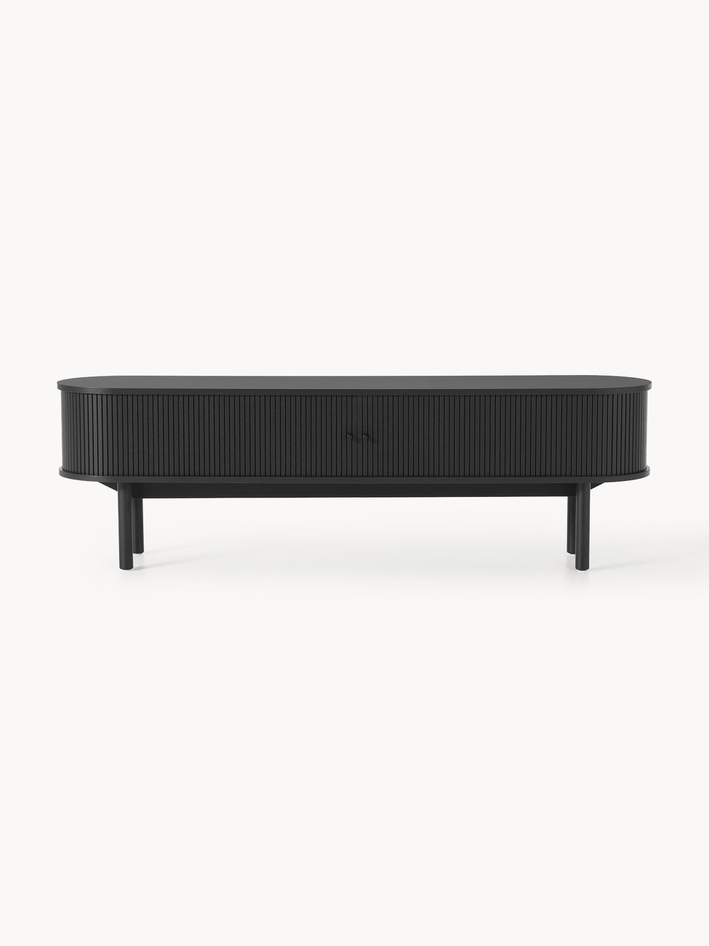 Calary TV Stand with Fluted Front