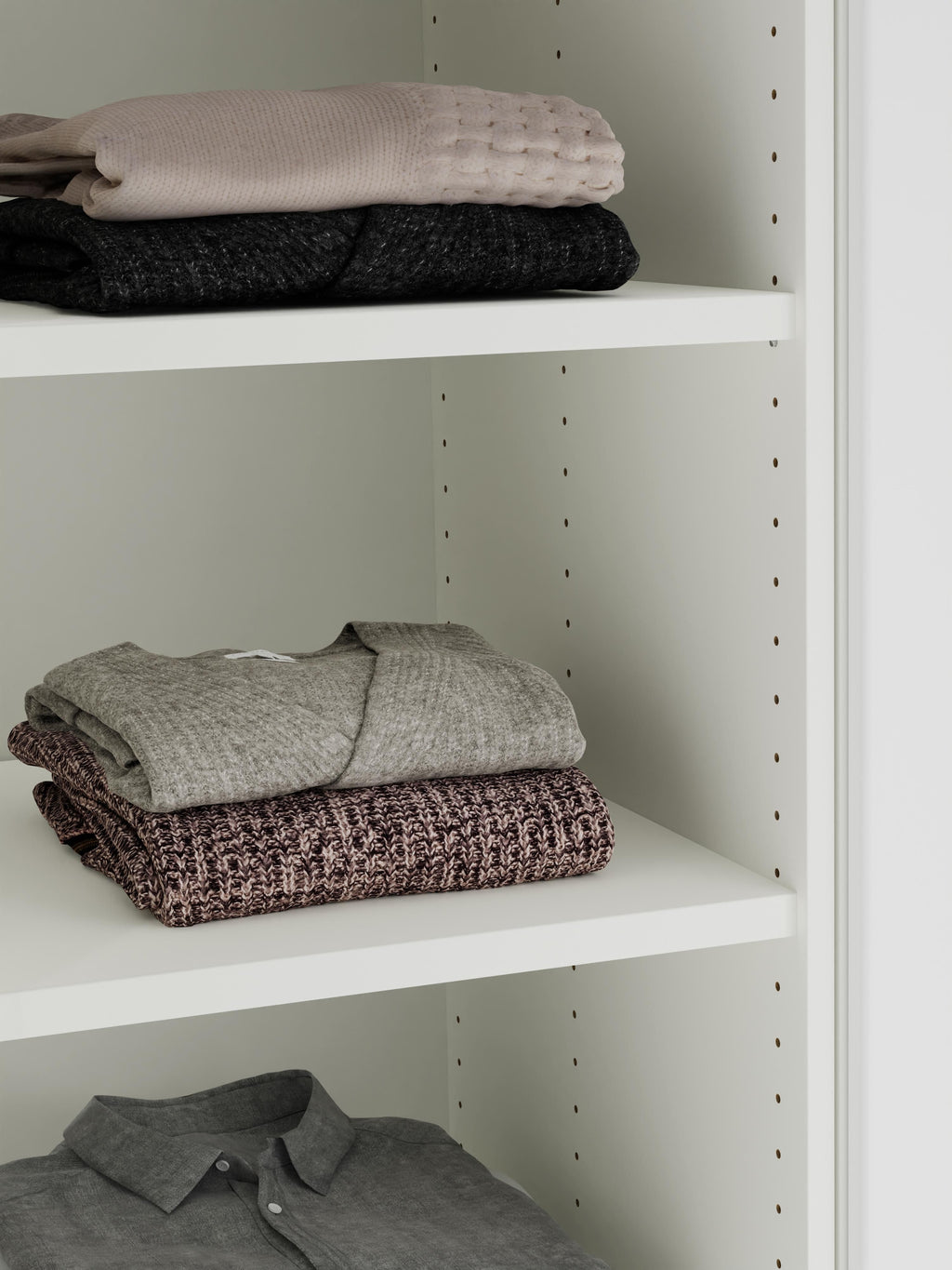 Leon Modular Corner Wardrobe, 215 cm Wide, in various sizes