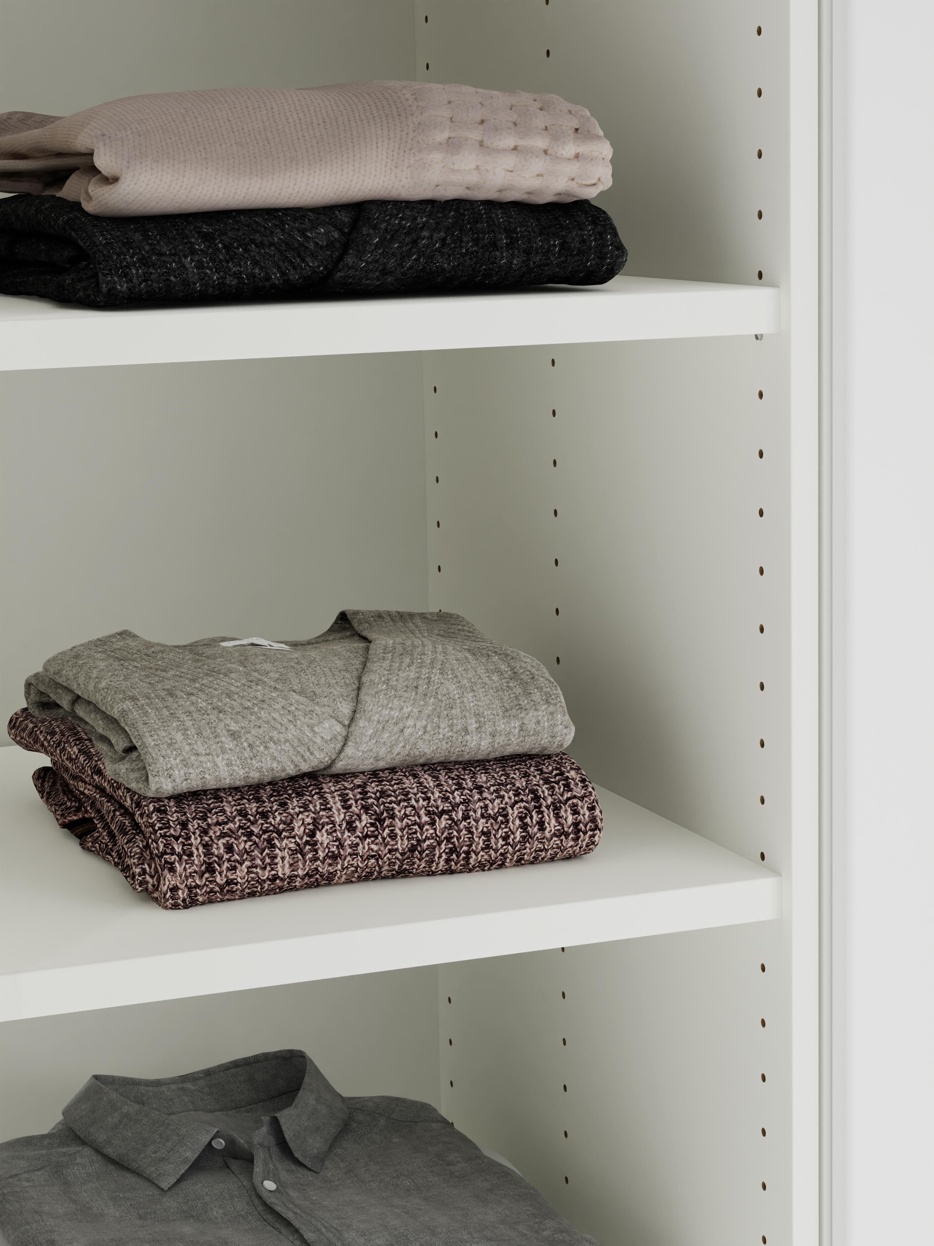 Leon Modular Corner Wardrobe, 215 cm Wide, in various sizes