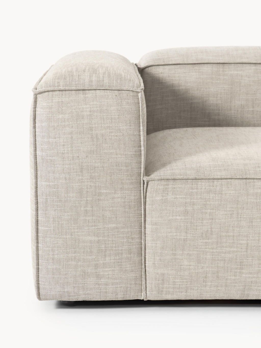 Lennon Linen Blend Modular Sofa (3-seater)