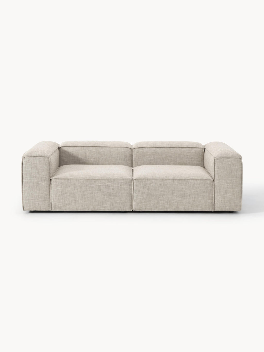 Lennon Linen Blend Modular Sofa (3-seater)