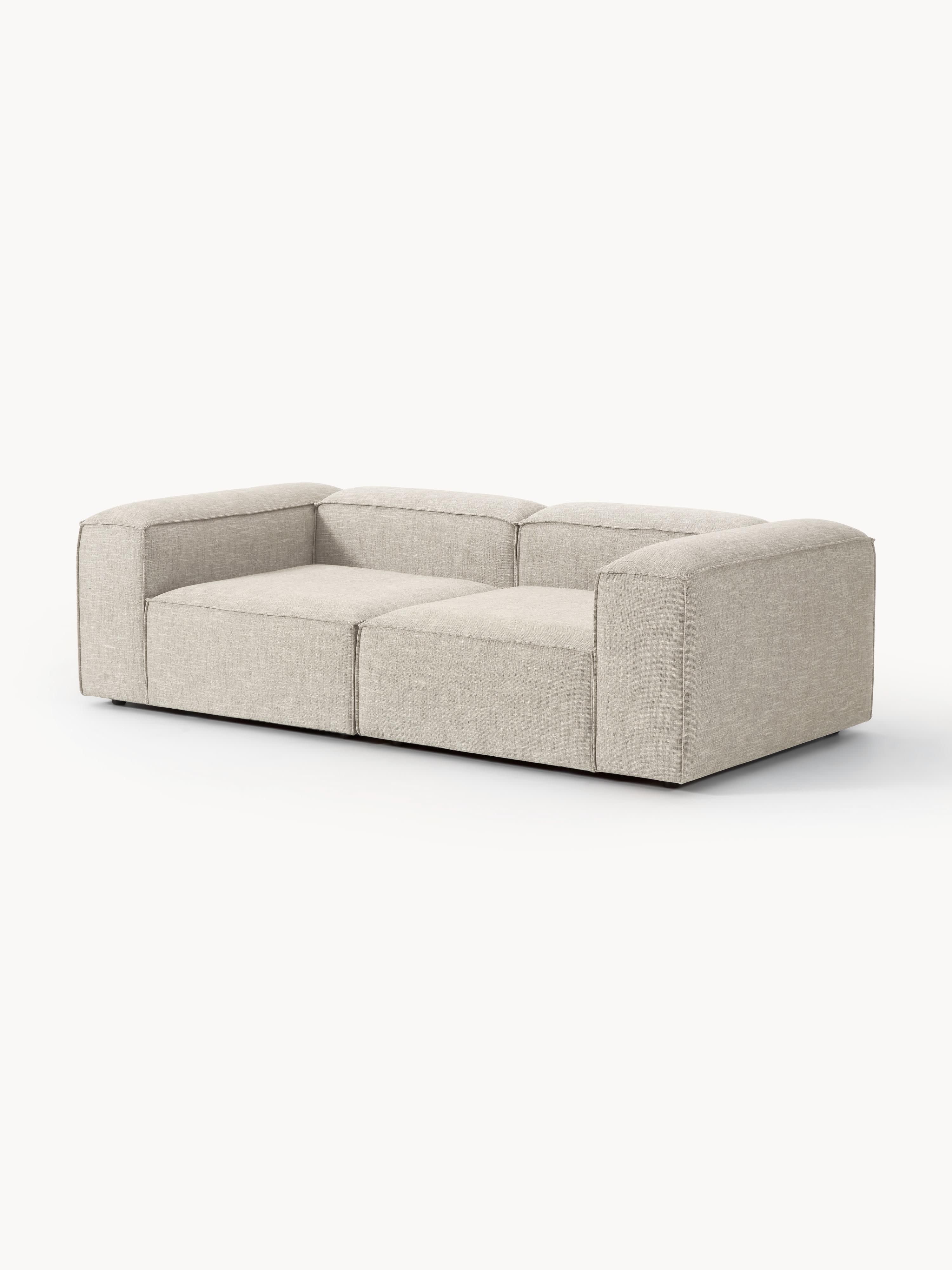 Lennon Linen Blend Modular Sofa (3-seater)