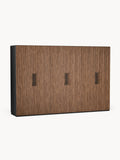 Gallery image 1 - Modular Revolving Door Wardrobe Simone, 300 cm Wide, in various sizes