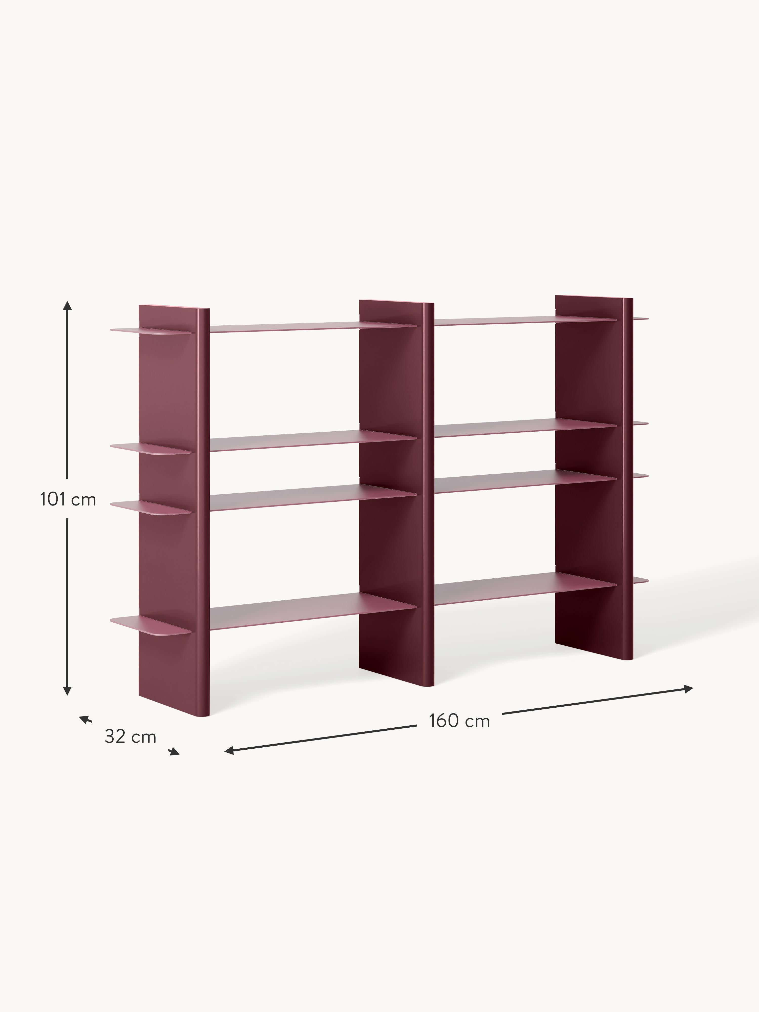 Rami Shelving Unit with Metal Elements