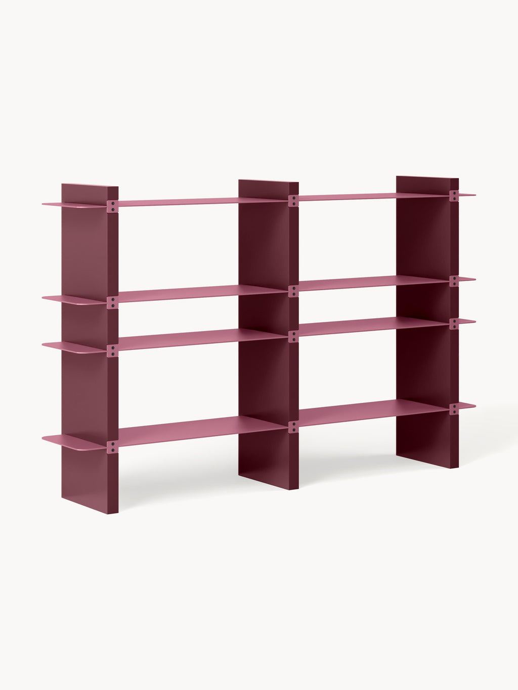Rami Shelving Unit with Metal Elements