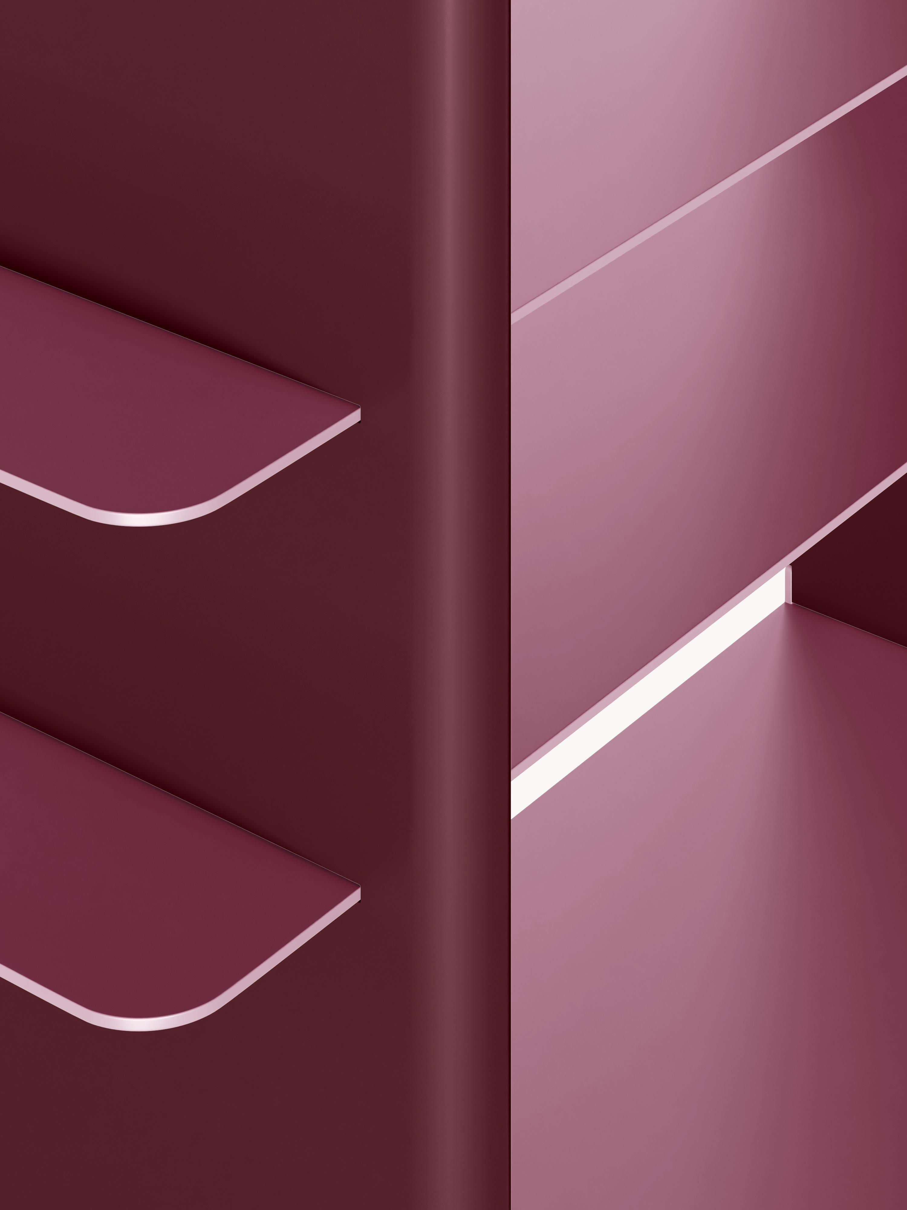 Rami Shelving Unit with Metal Elements