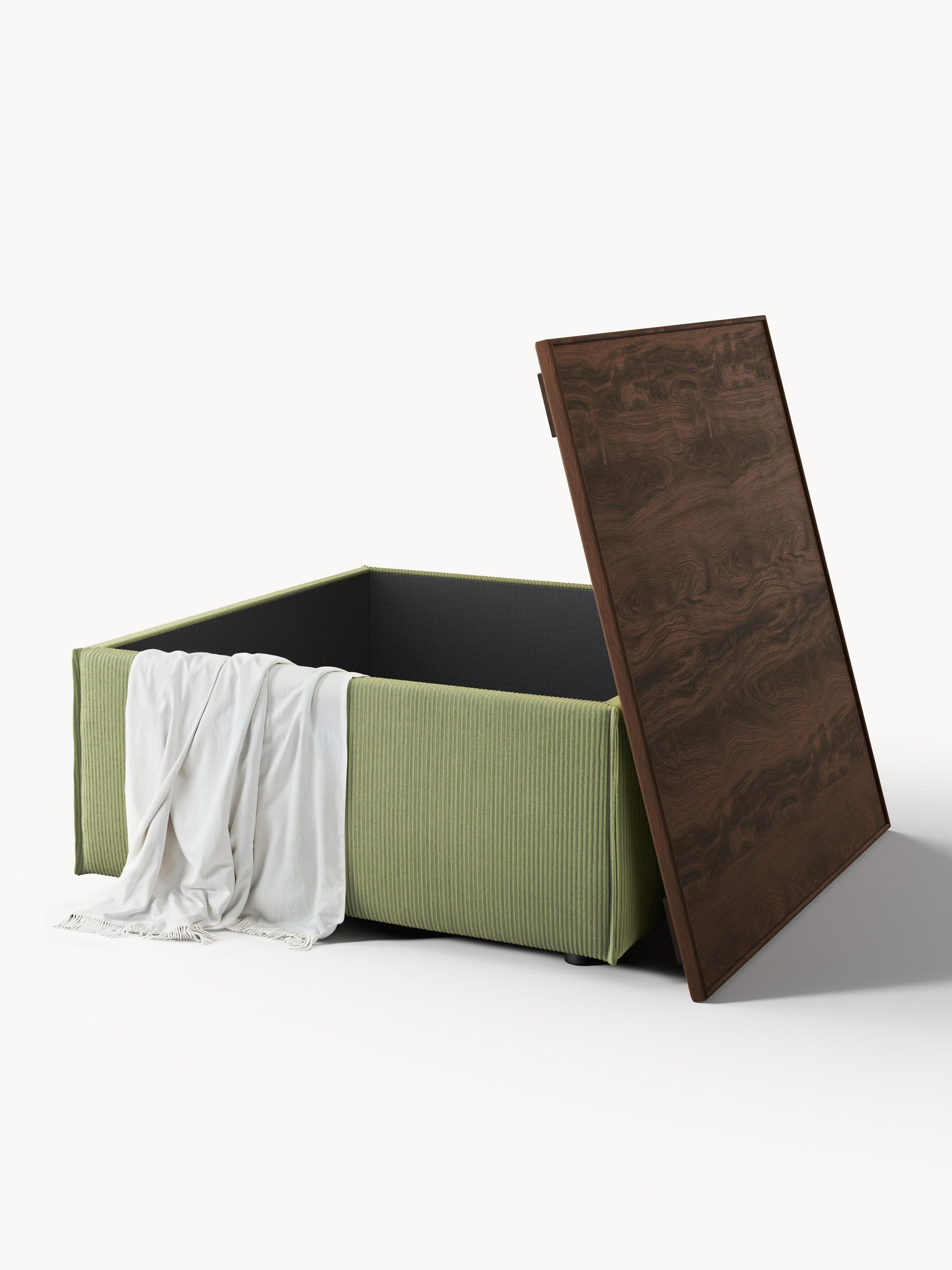 Lennon Corduroy Ottoman with Storage