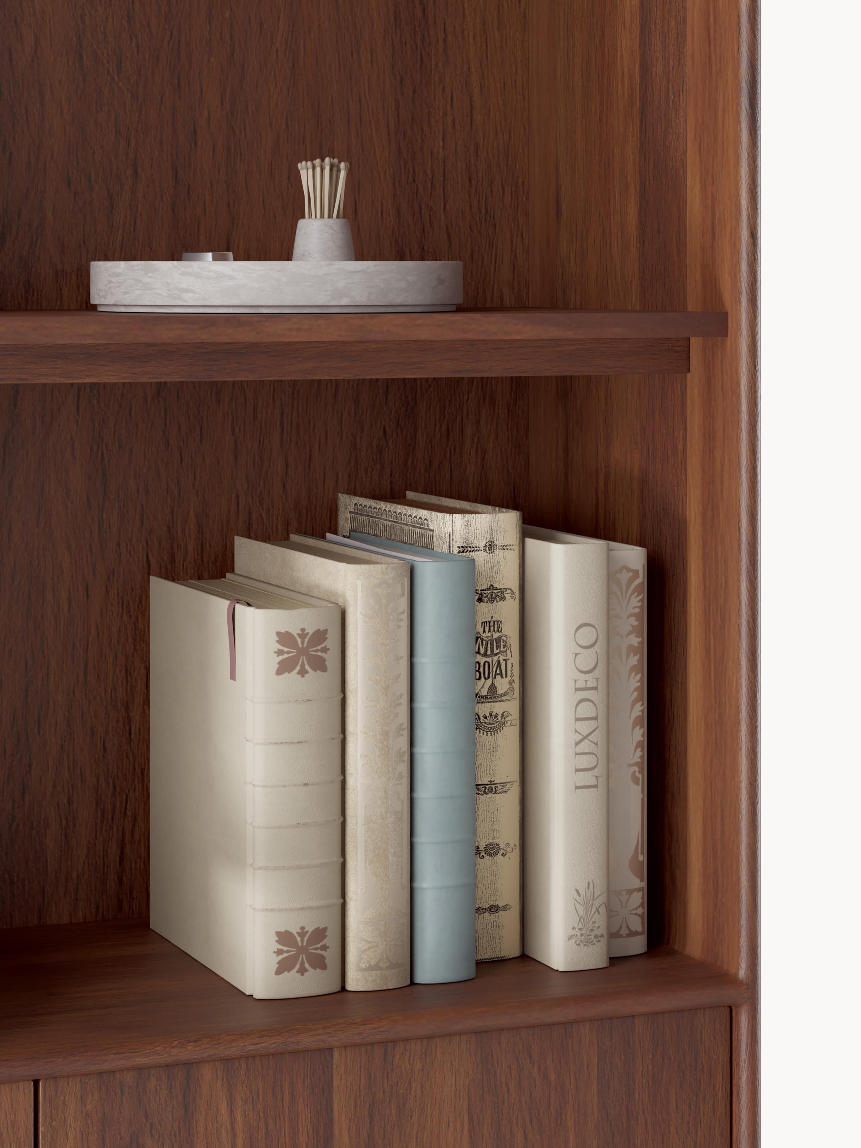 Paul Mango Wood High Shelf