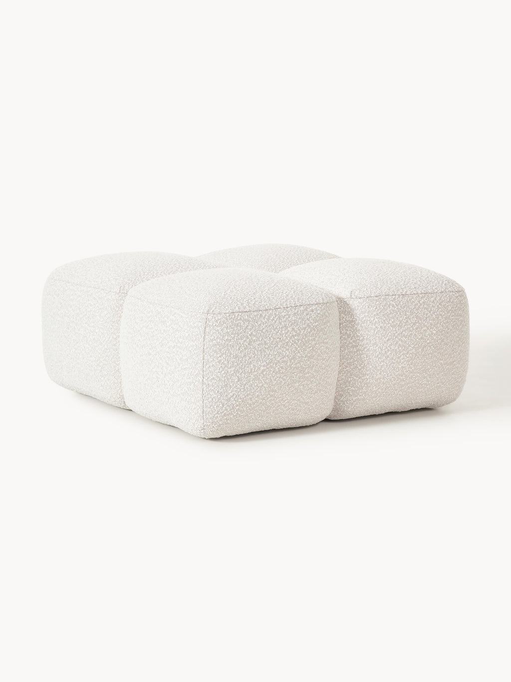 Tayla Bouclé Ottoman