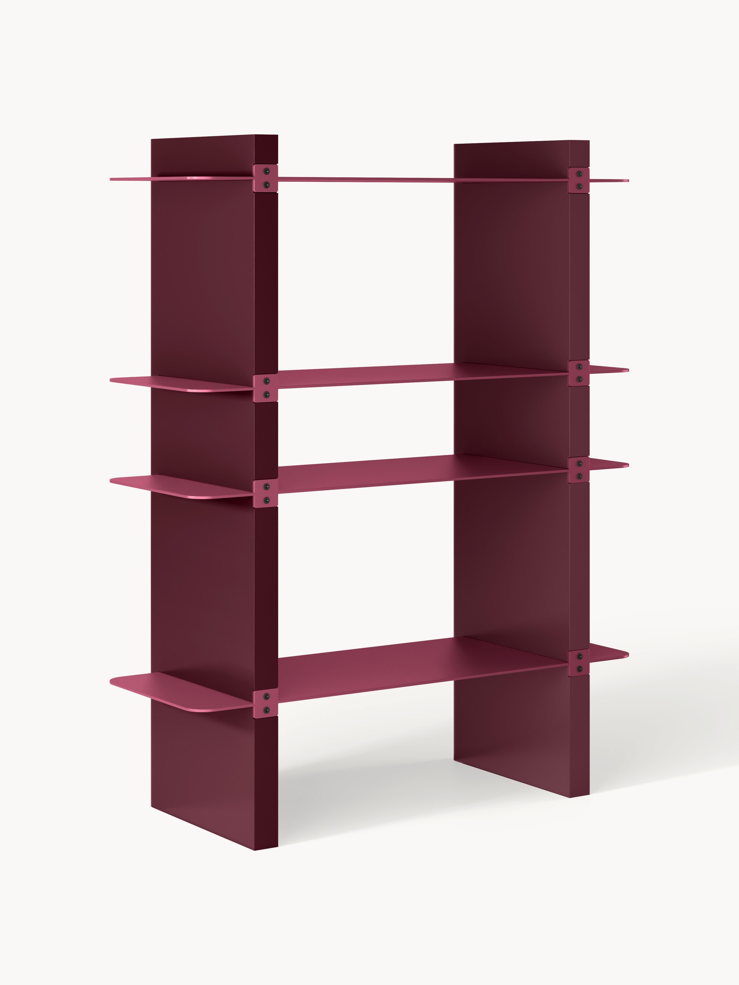 Rami Shelving Unit with Metal Elements