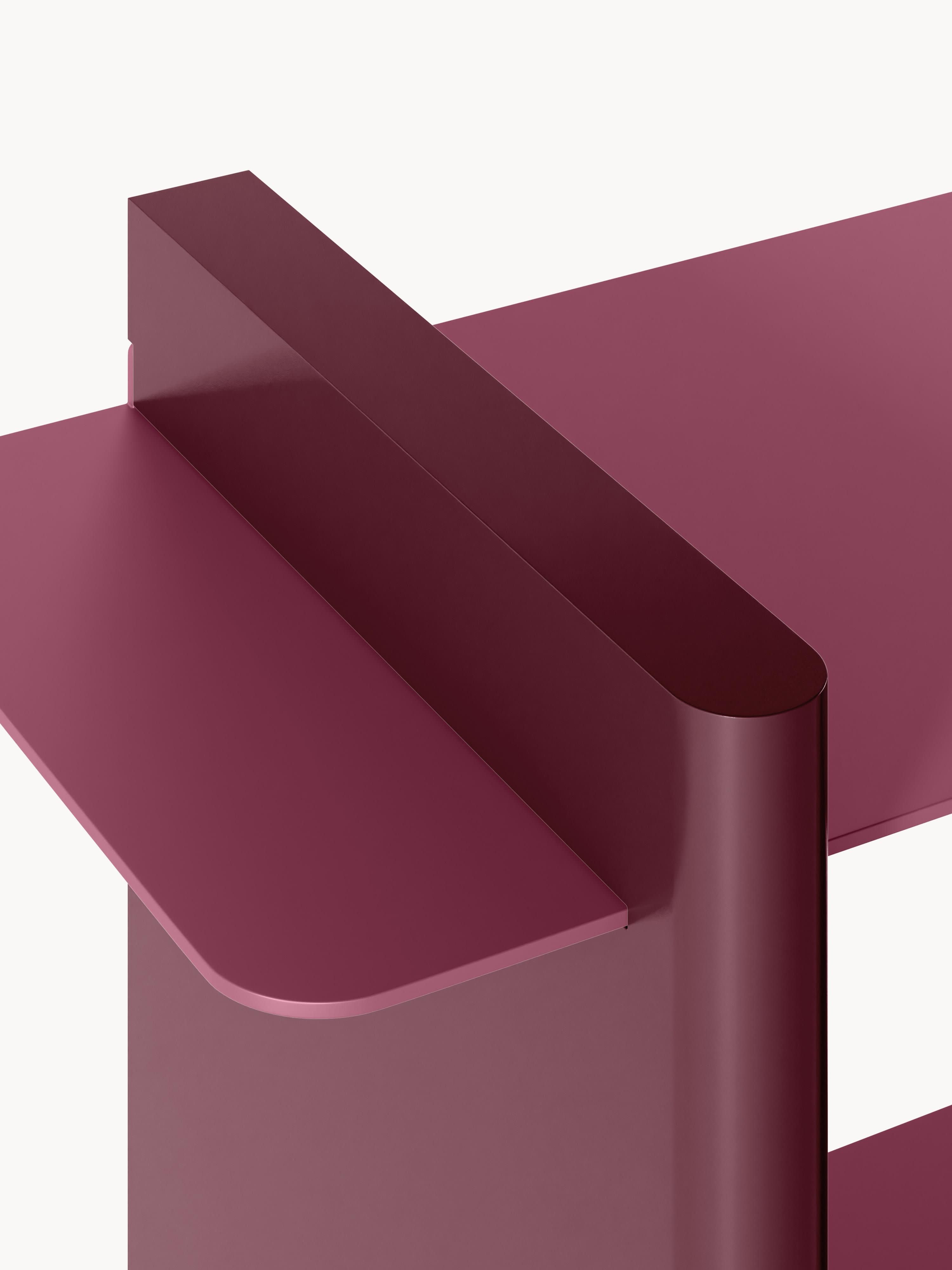 Rami Shelving Unit with Metal Elements