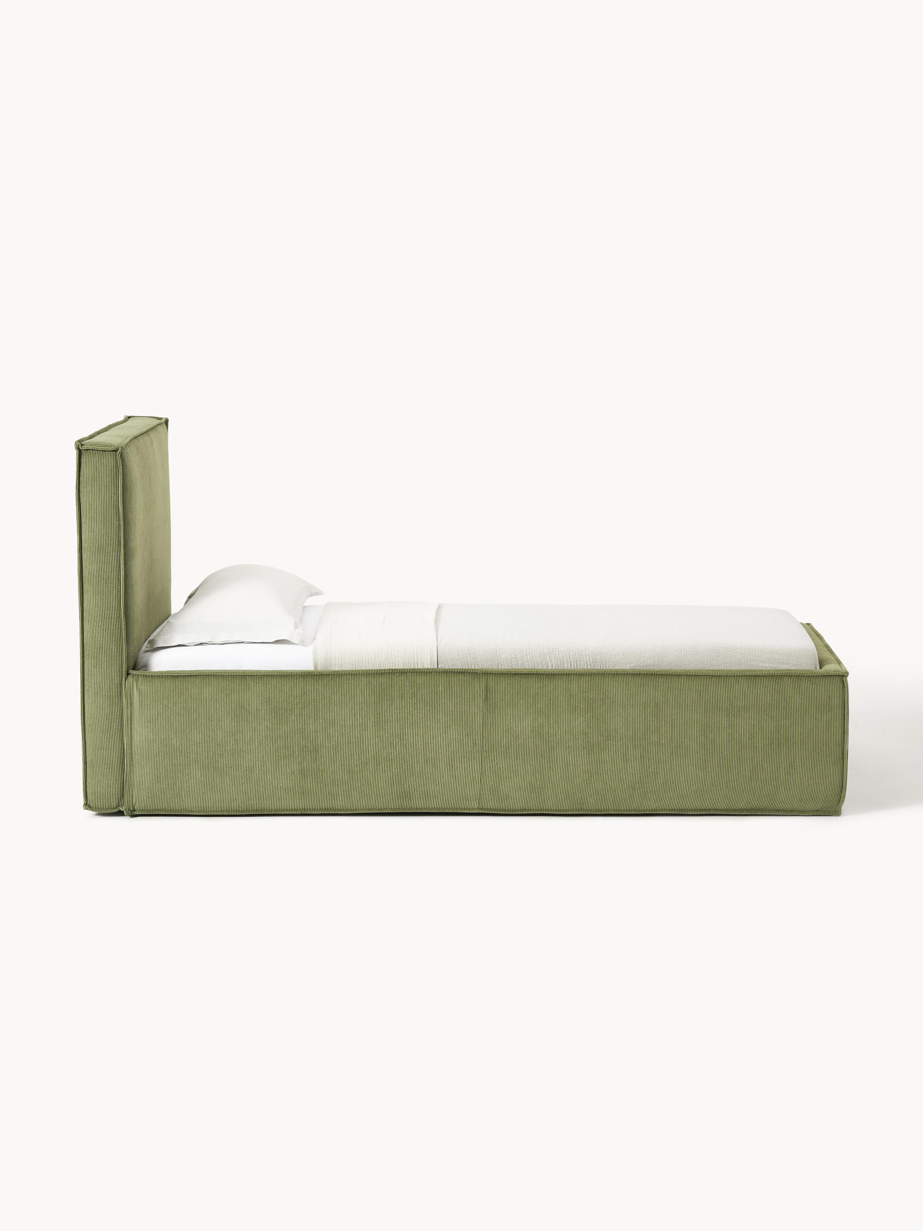 Dream Upholstered Corduroy Bed