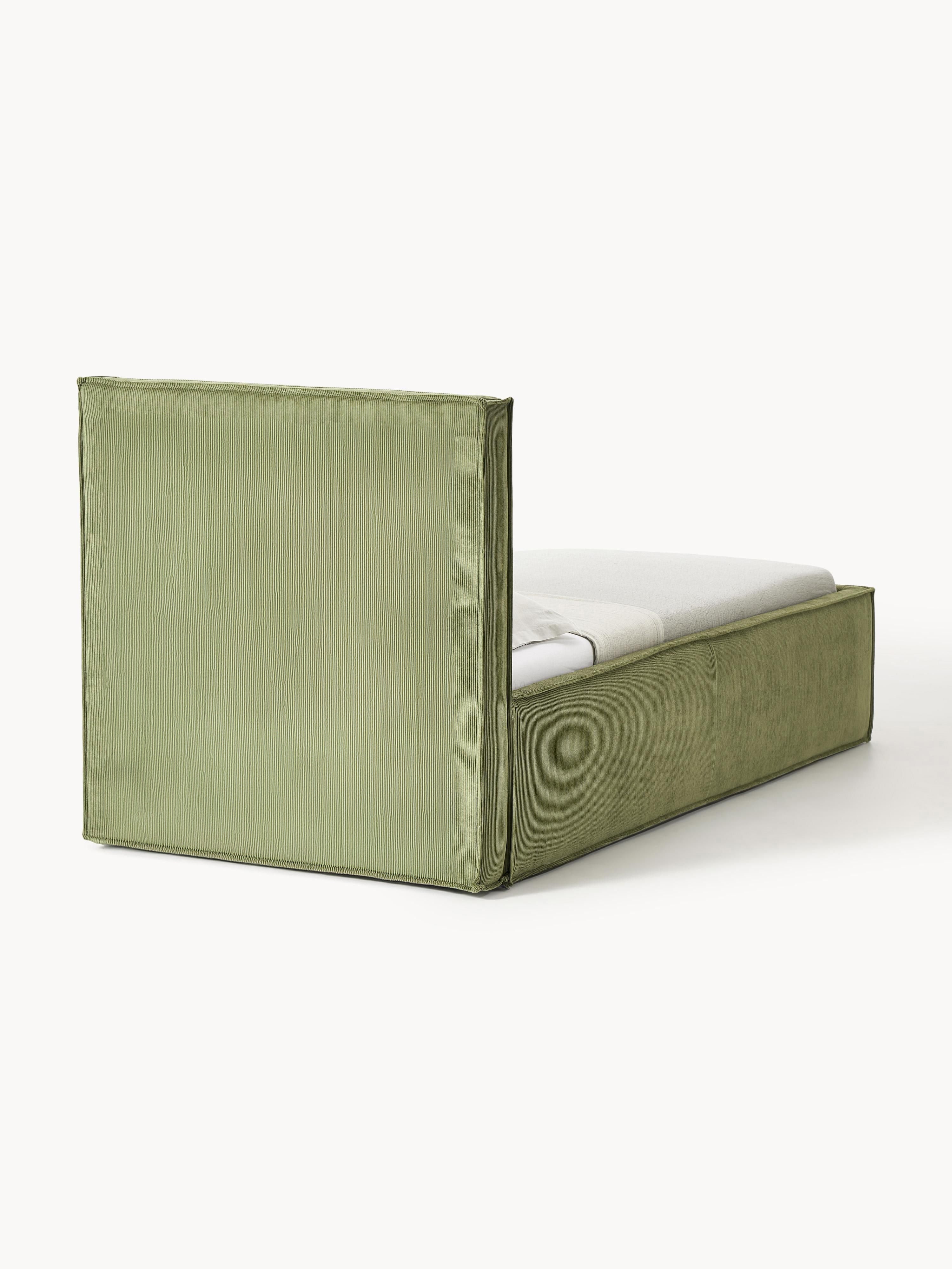 Dream Upholstered Corduroy Bed