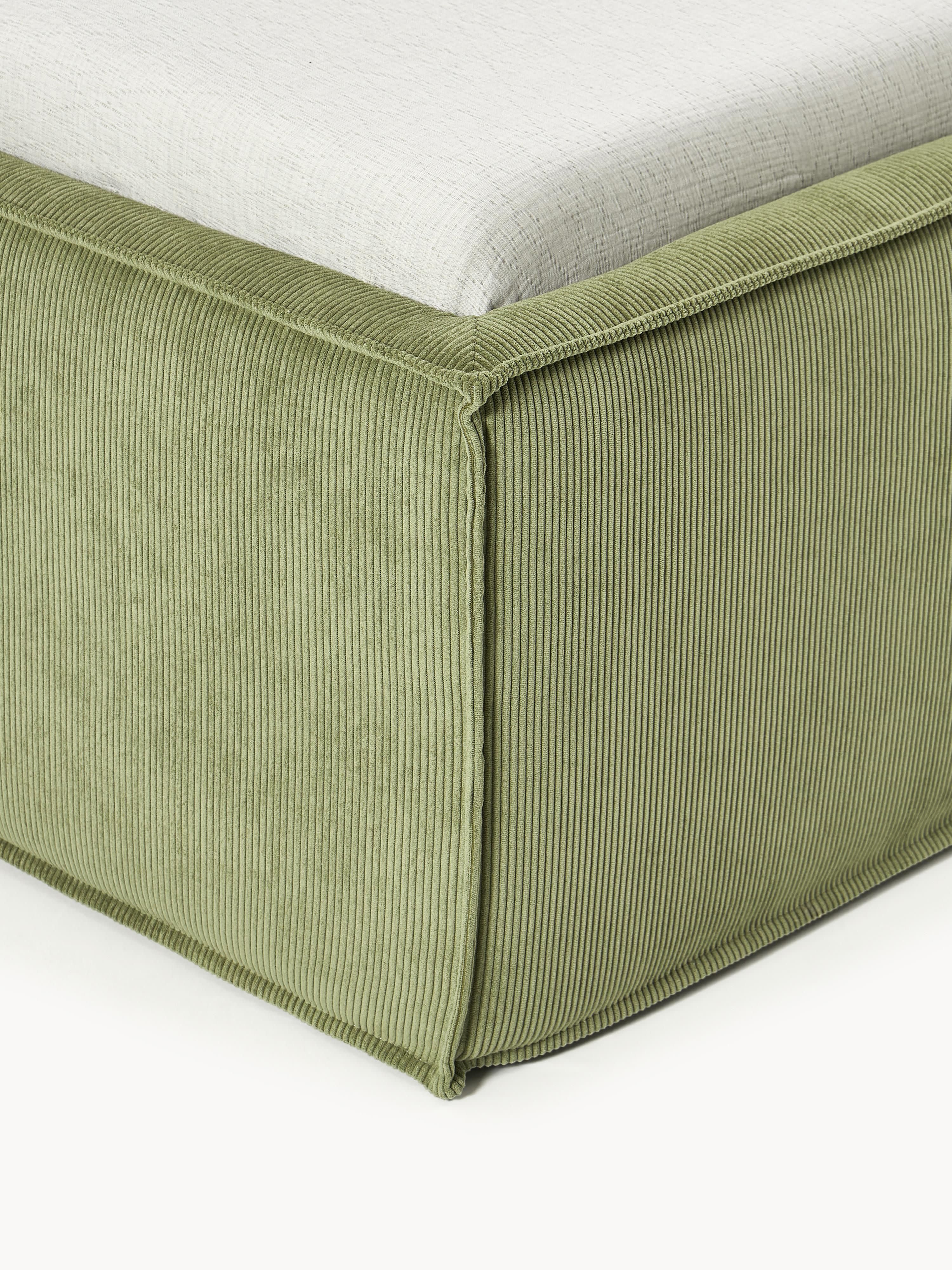 Dream Upholstered Corduroy Bed