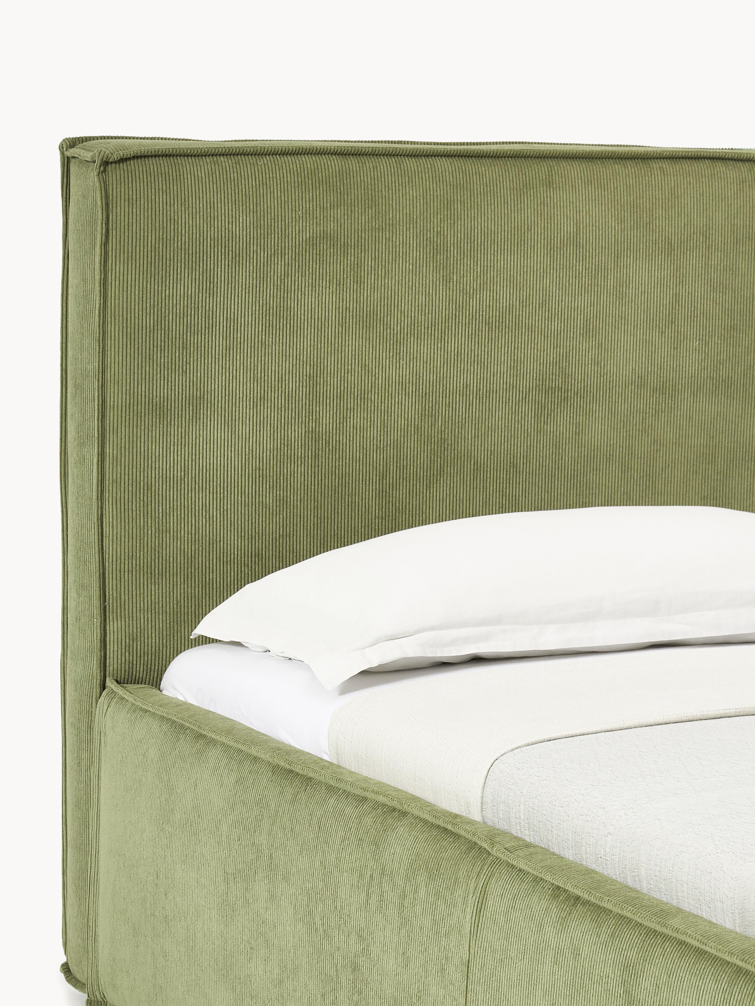Dream Upholstered Corduroy Bed