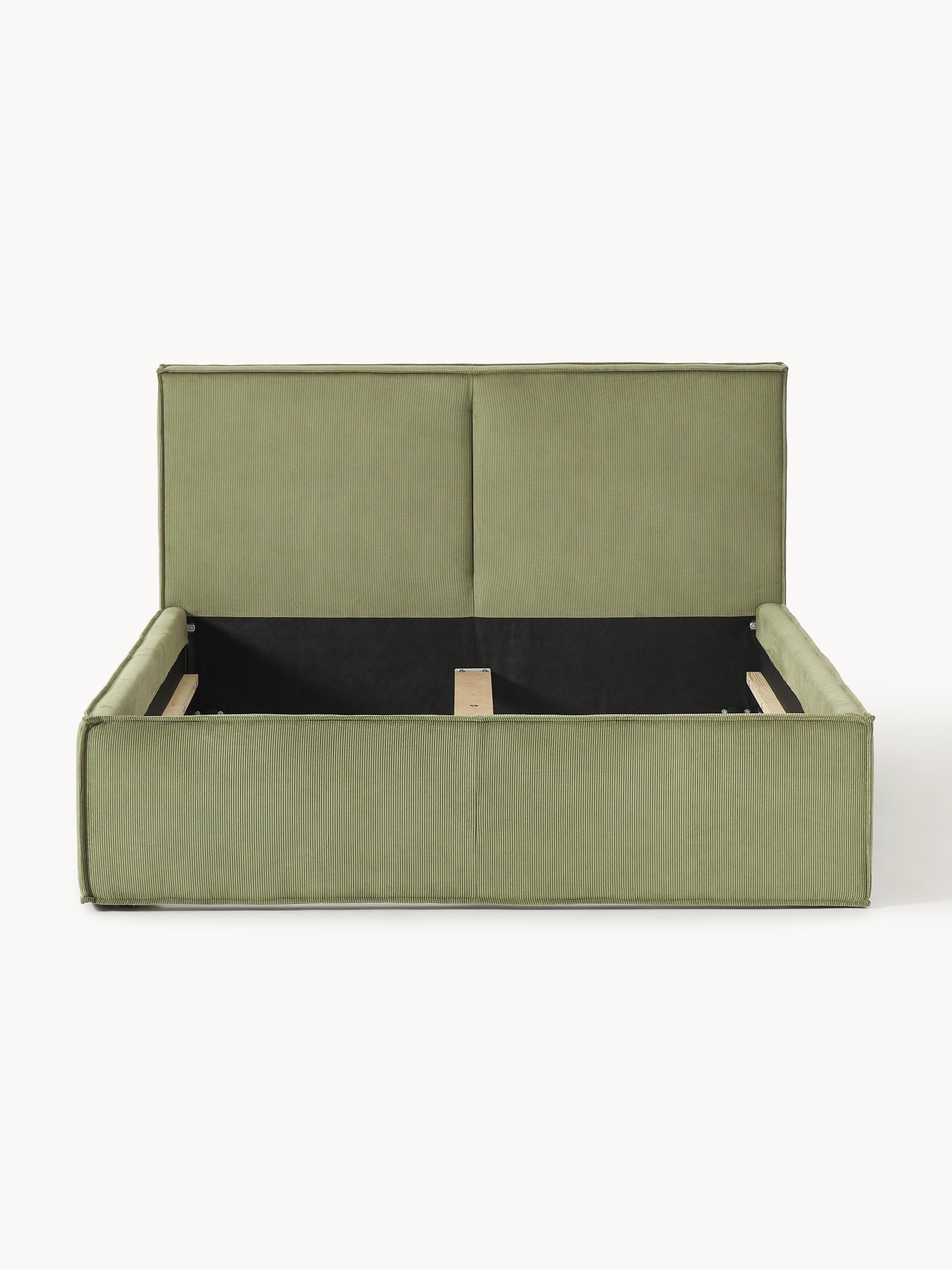 Dream Upholstered Corduroy Bed