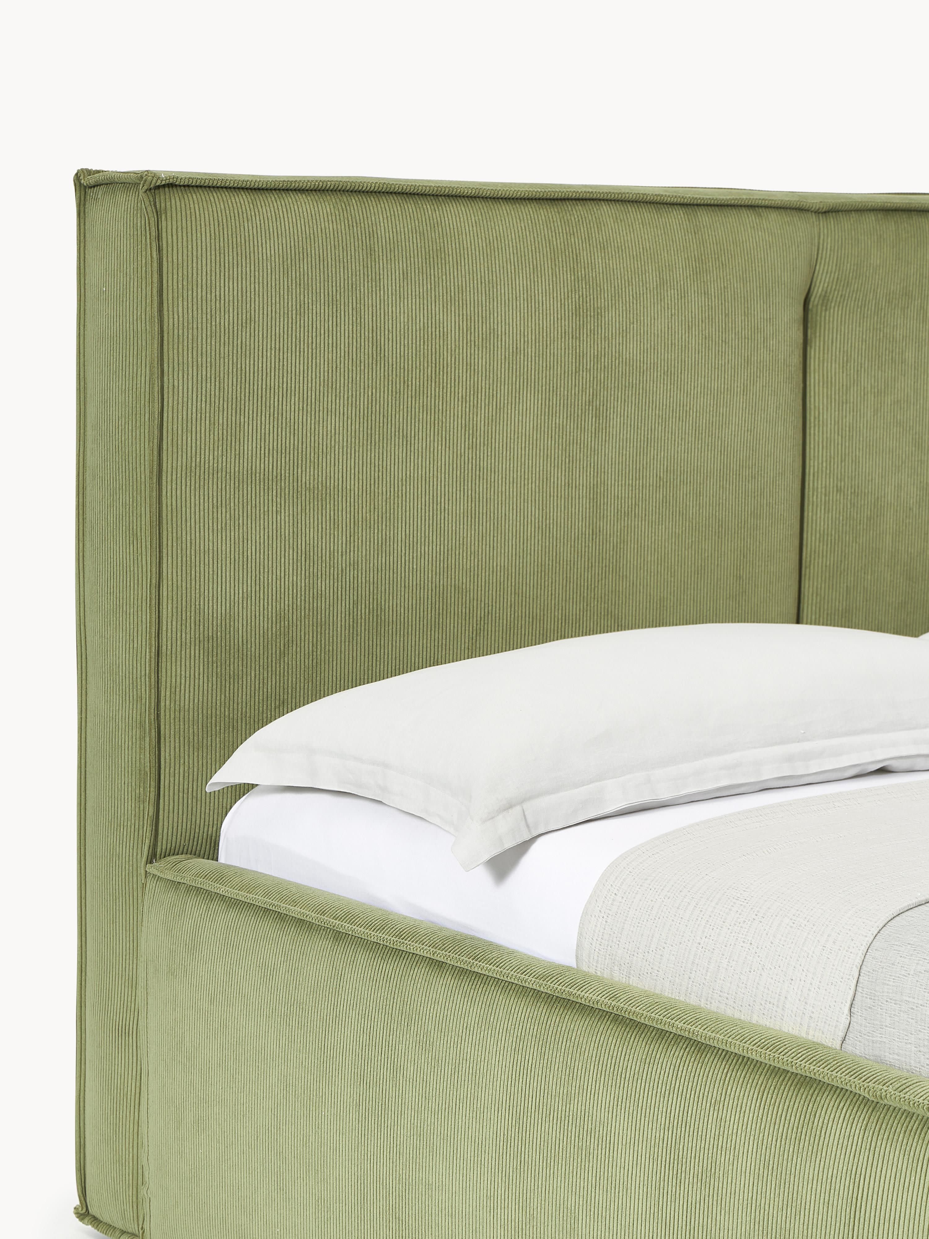 Dream Upholstered Corduroy Bed