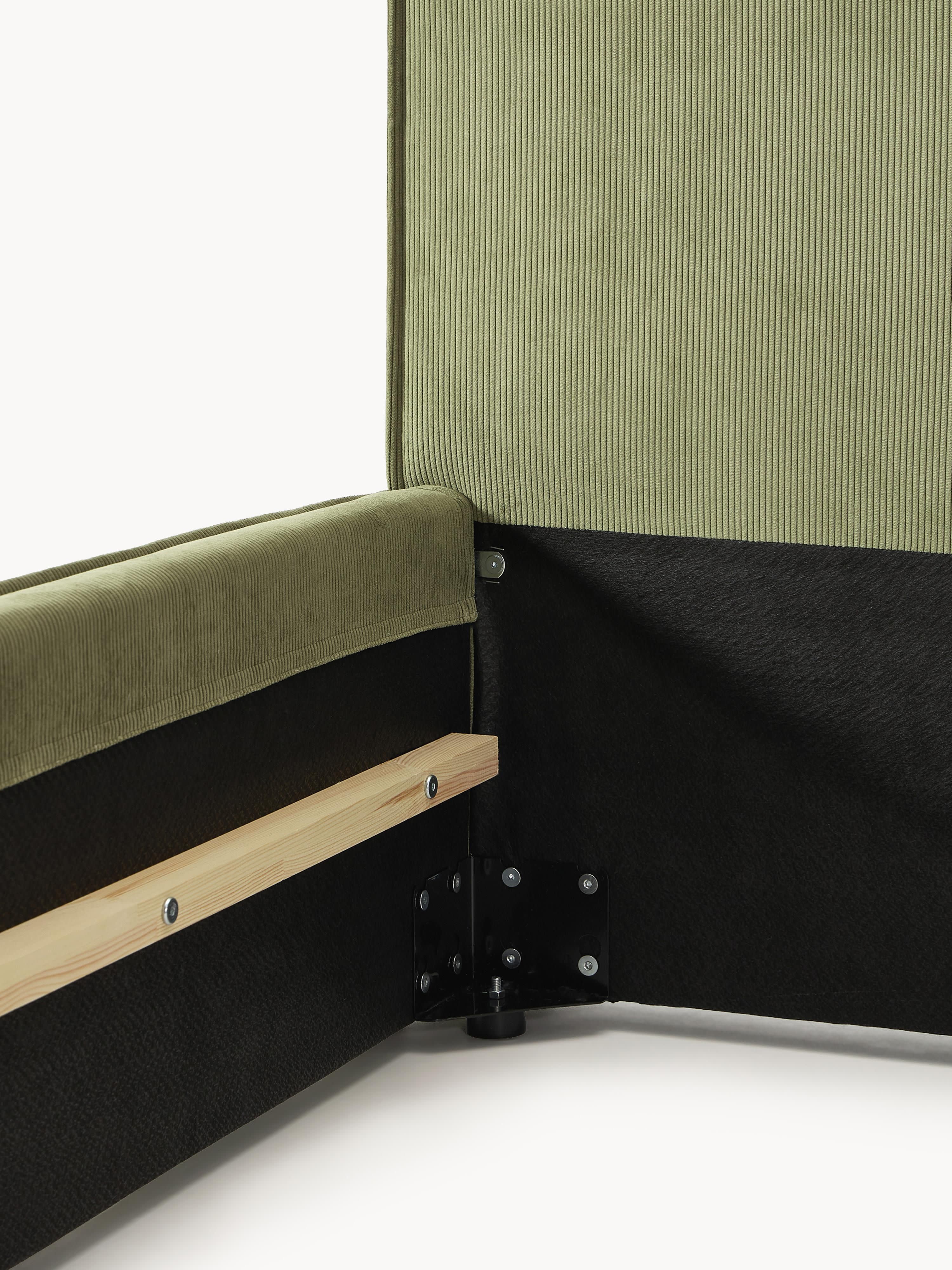 Dream Upholstered Corduroy Bed