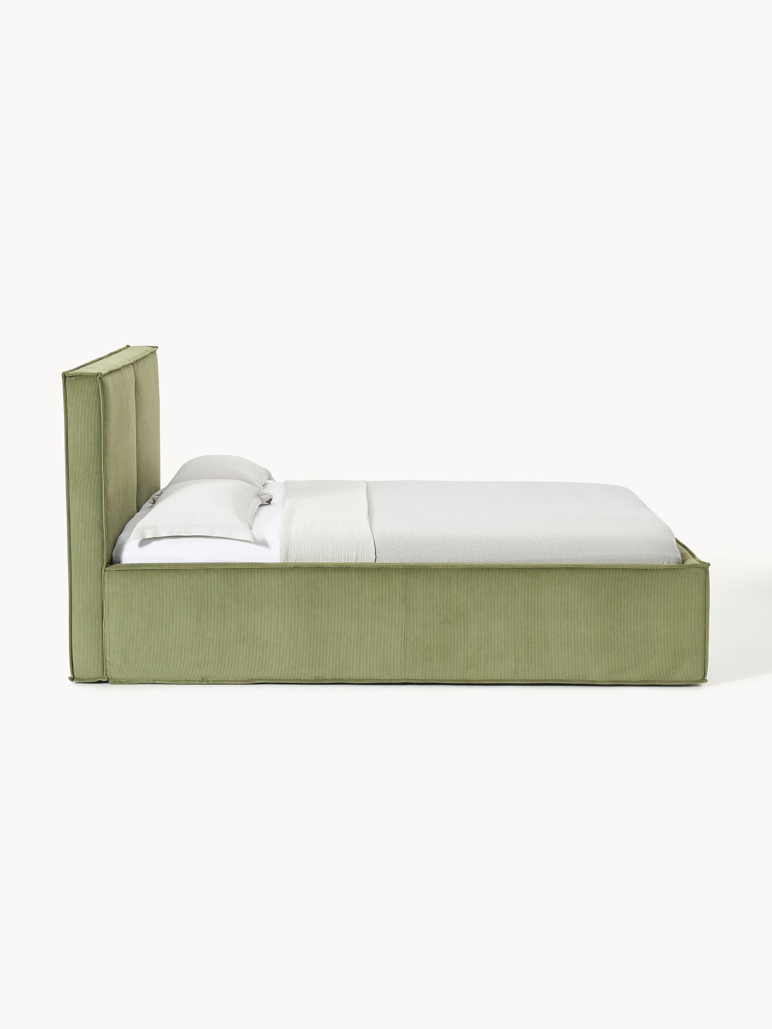 Dream Upholstered Corduroy Bed