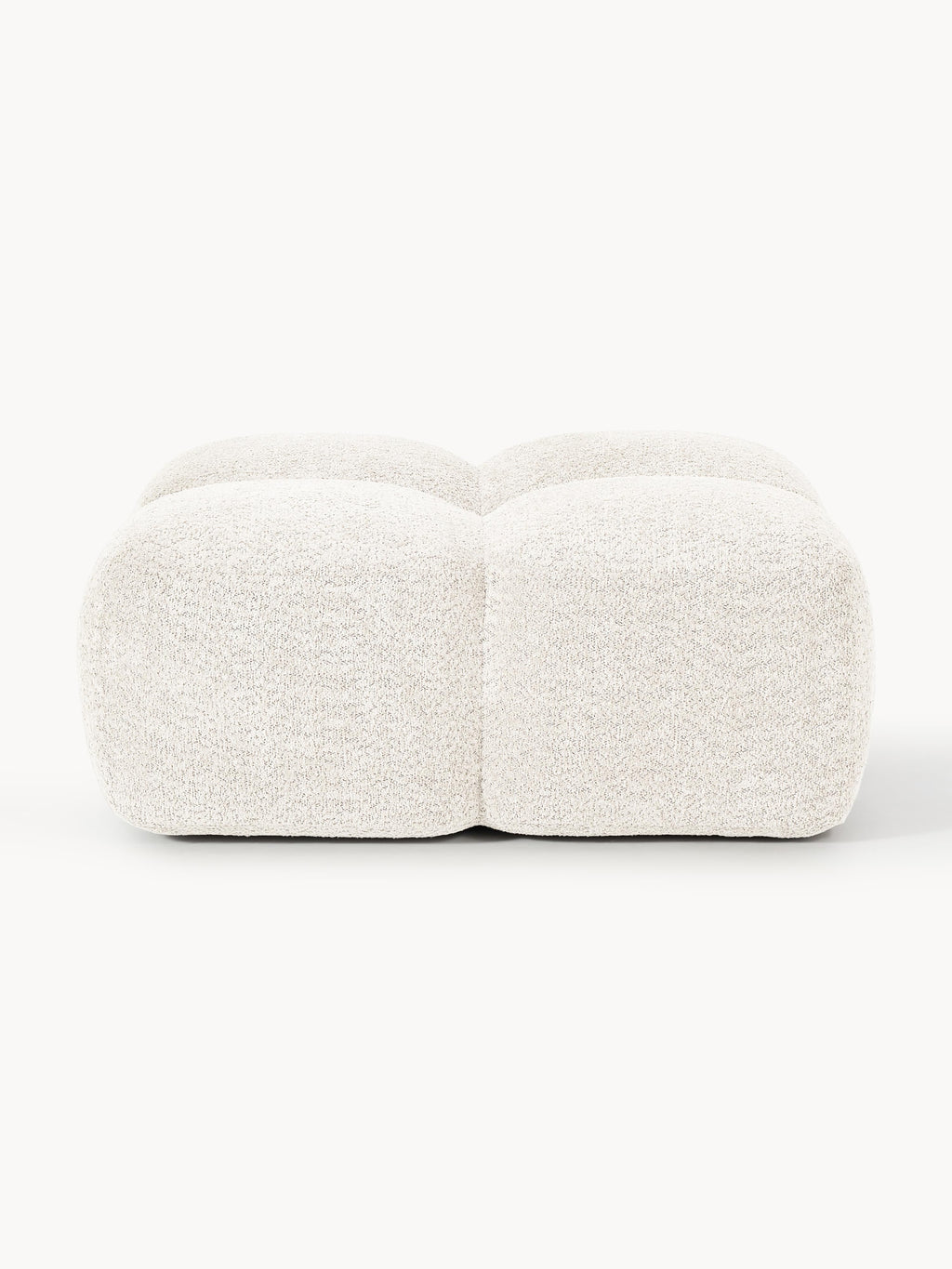 Tayla Teddy-Bouclé Ottoman