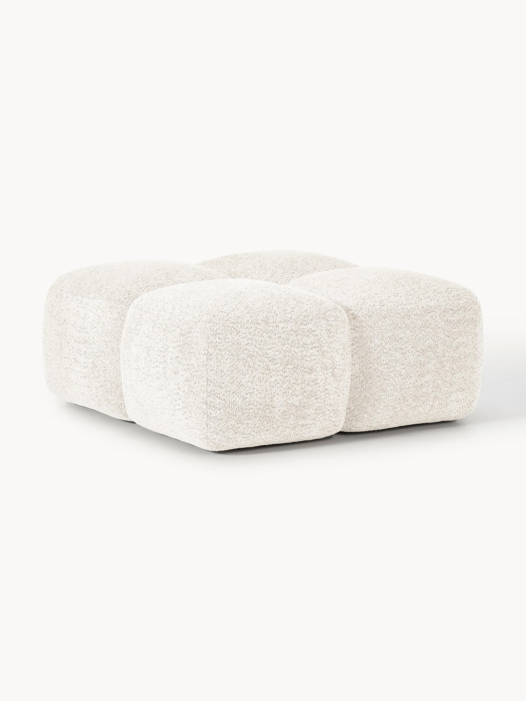 Gallery image 1 - Teddy-Bouclé Ottoman Tayla