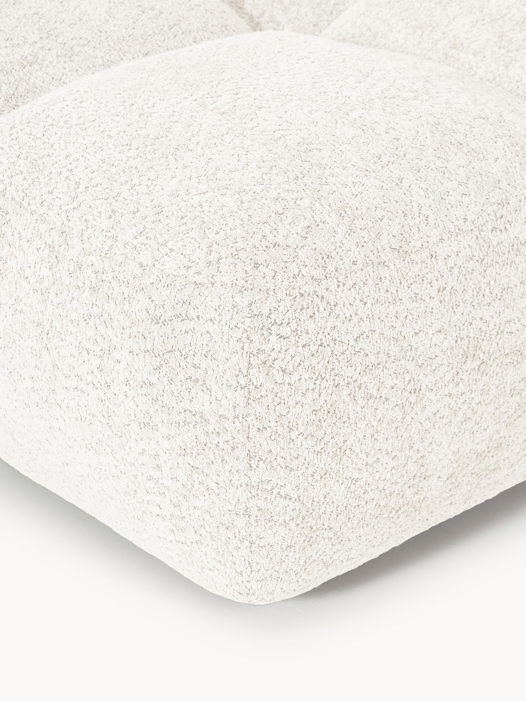 Tayla Teddy-Bouclé Ottoman