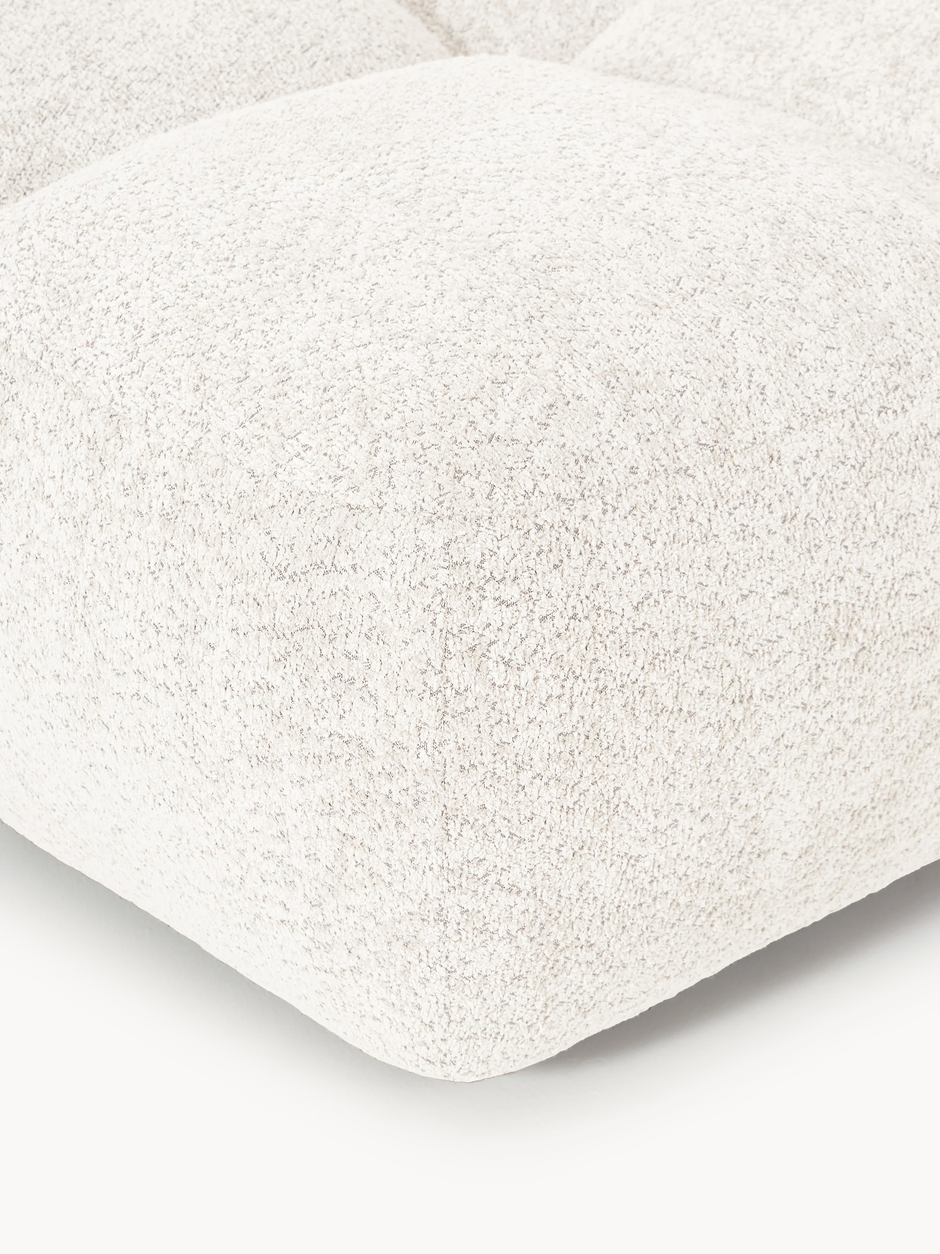 Tayla Teddy-Bouclé Ottoman