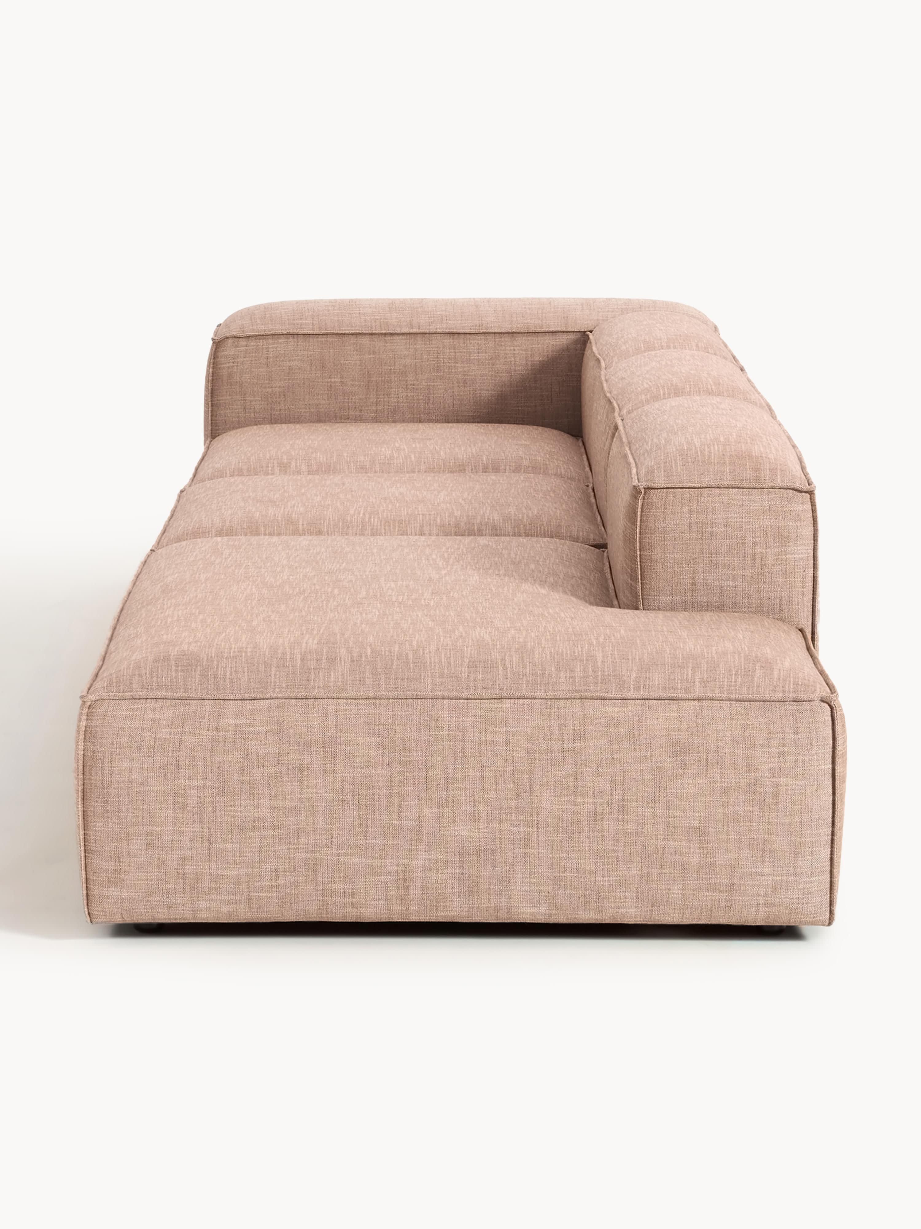 Lennon XL Linen Blend Modular Ottoman