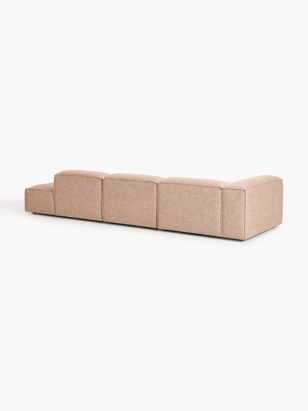 Lennon XL Linen Blend Modular Ottoman