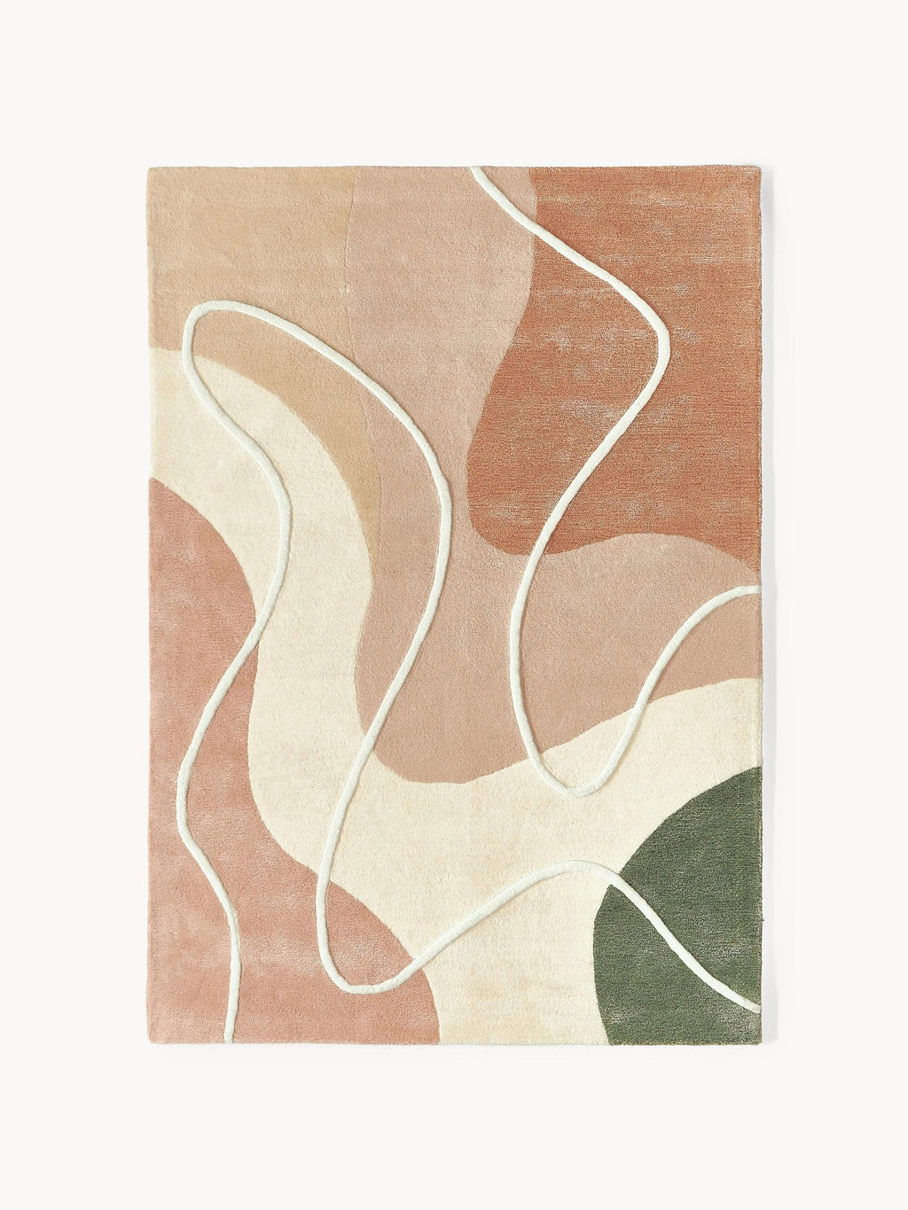 Gallery image 1 - High-Low Wool Rug Talitha