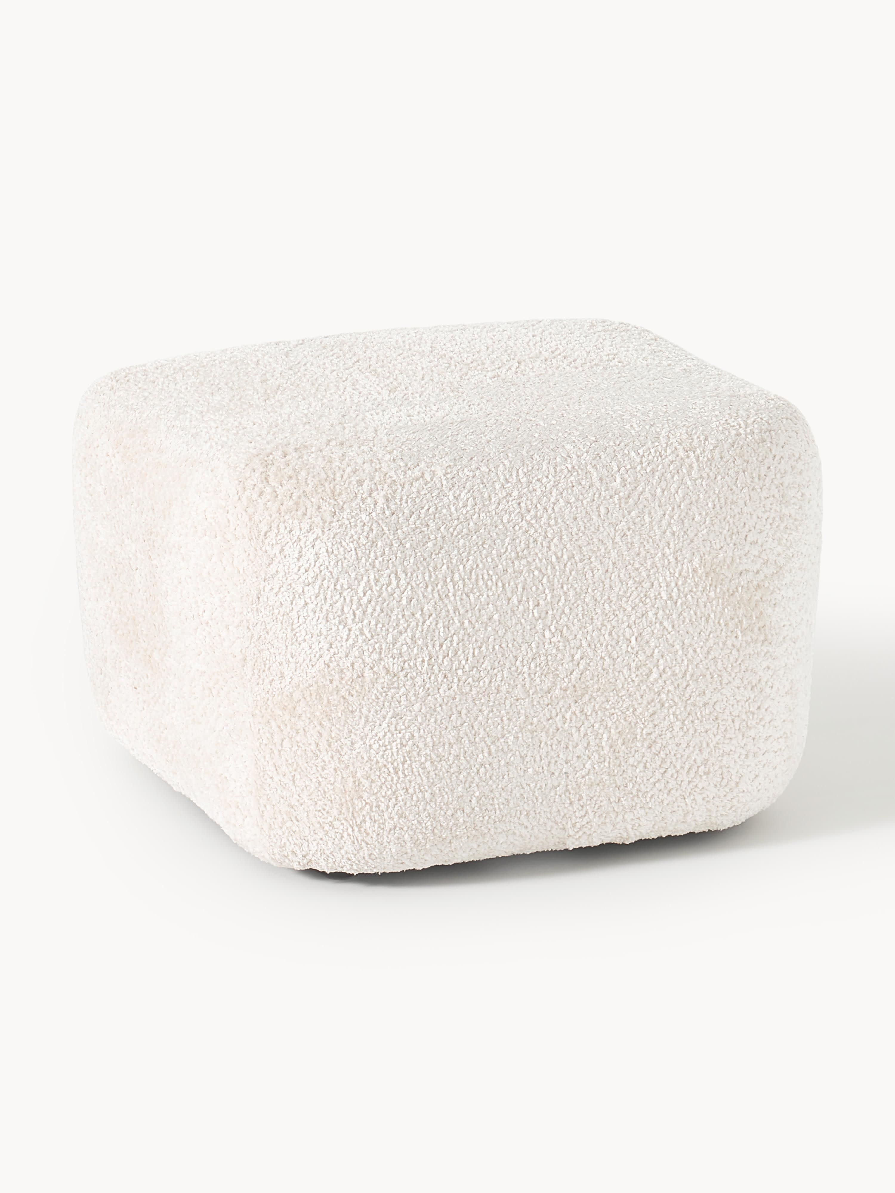 Wolke Teddy-Bouclé Ottoman