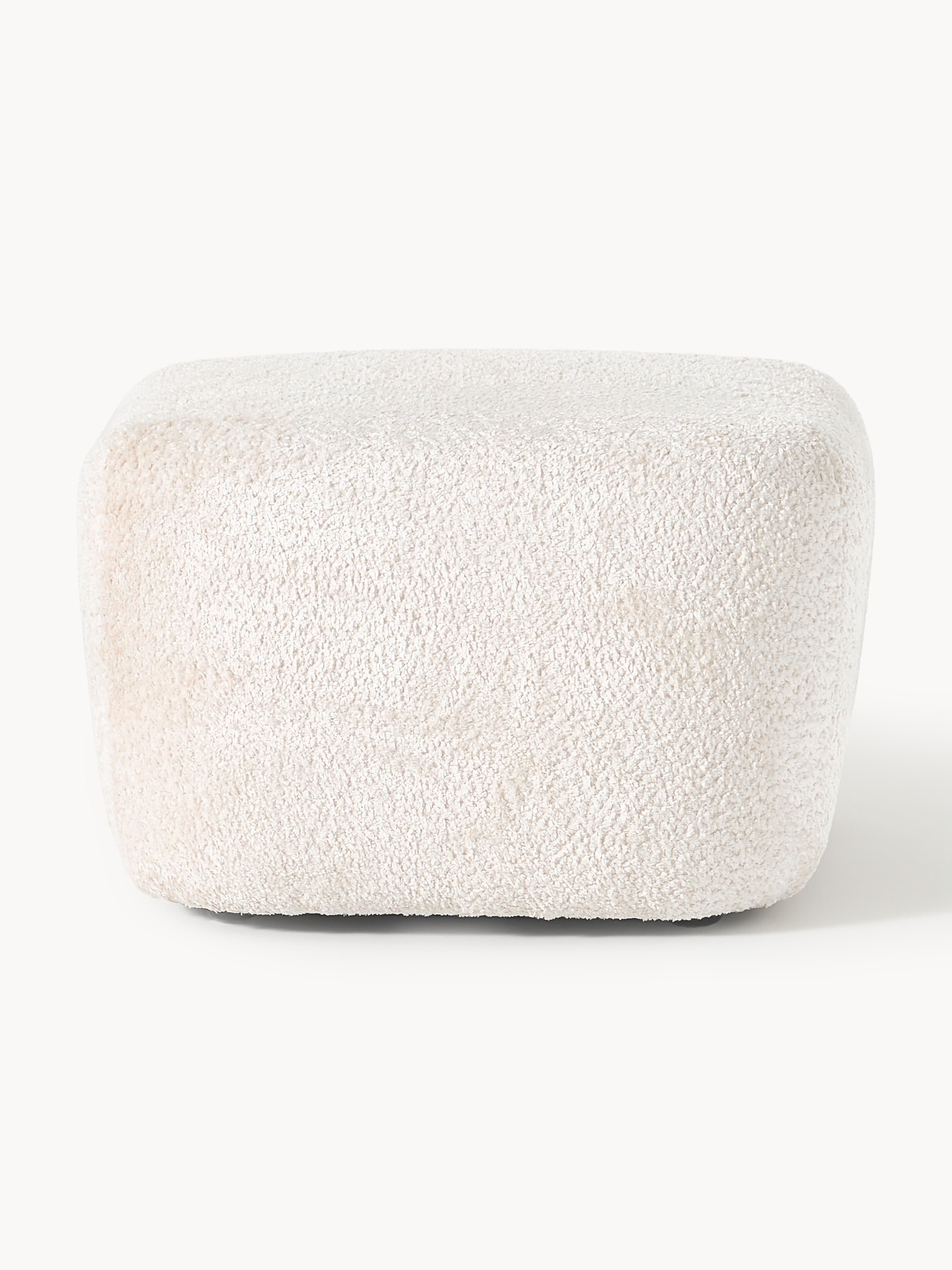 Wolke Teddy-Bouclé Ottoman