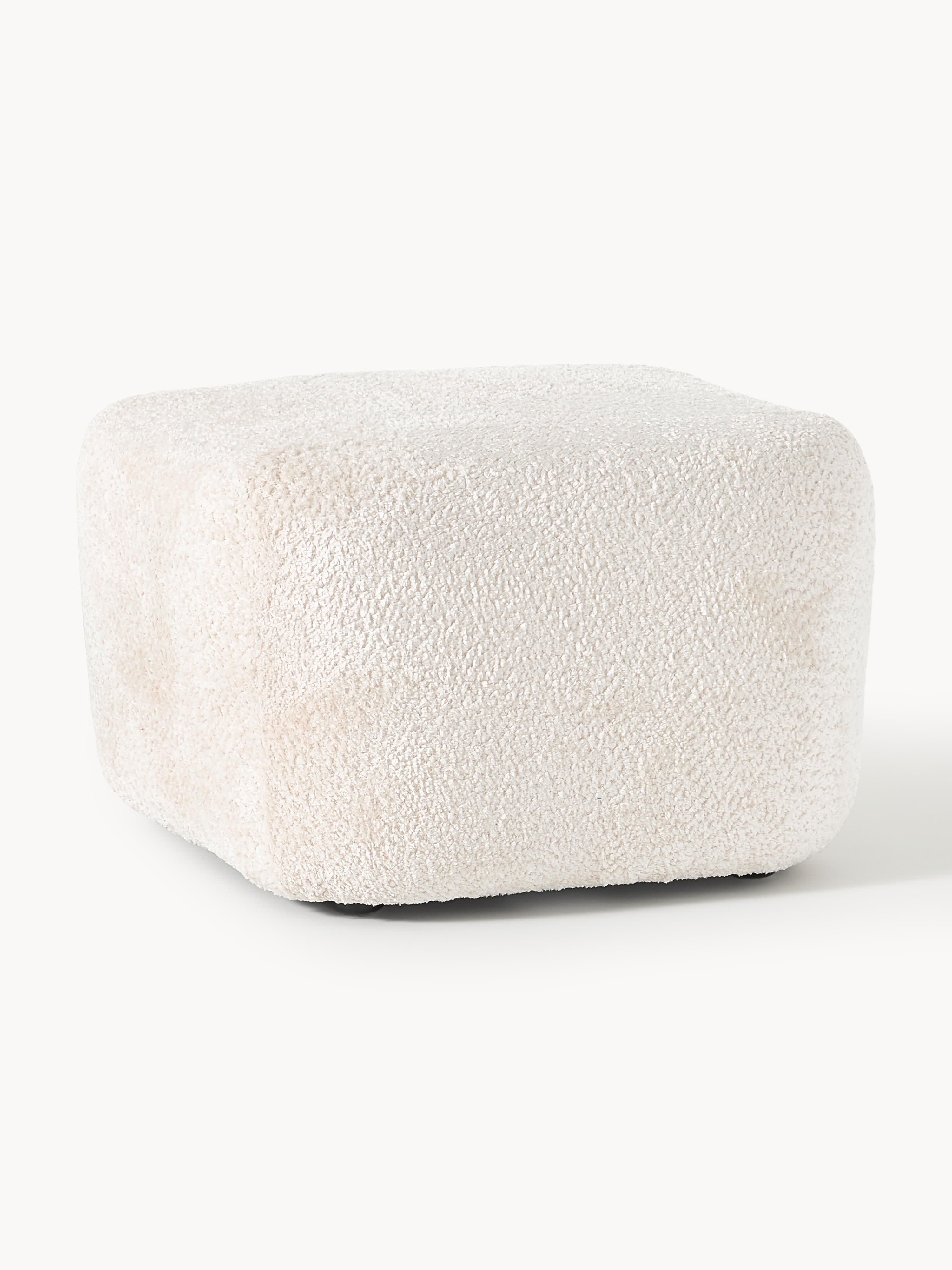 Wolke Teddy-Bouclé Ottoman