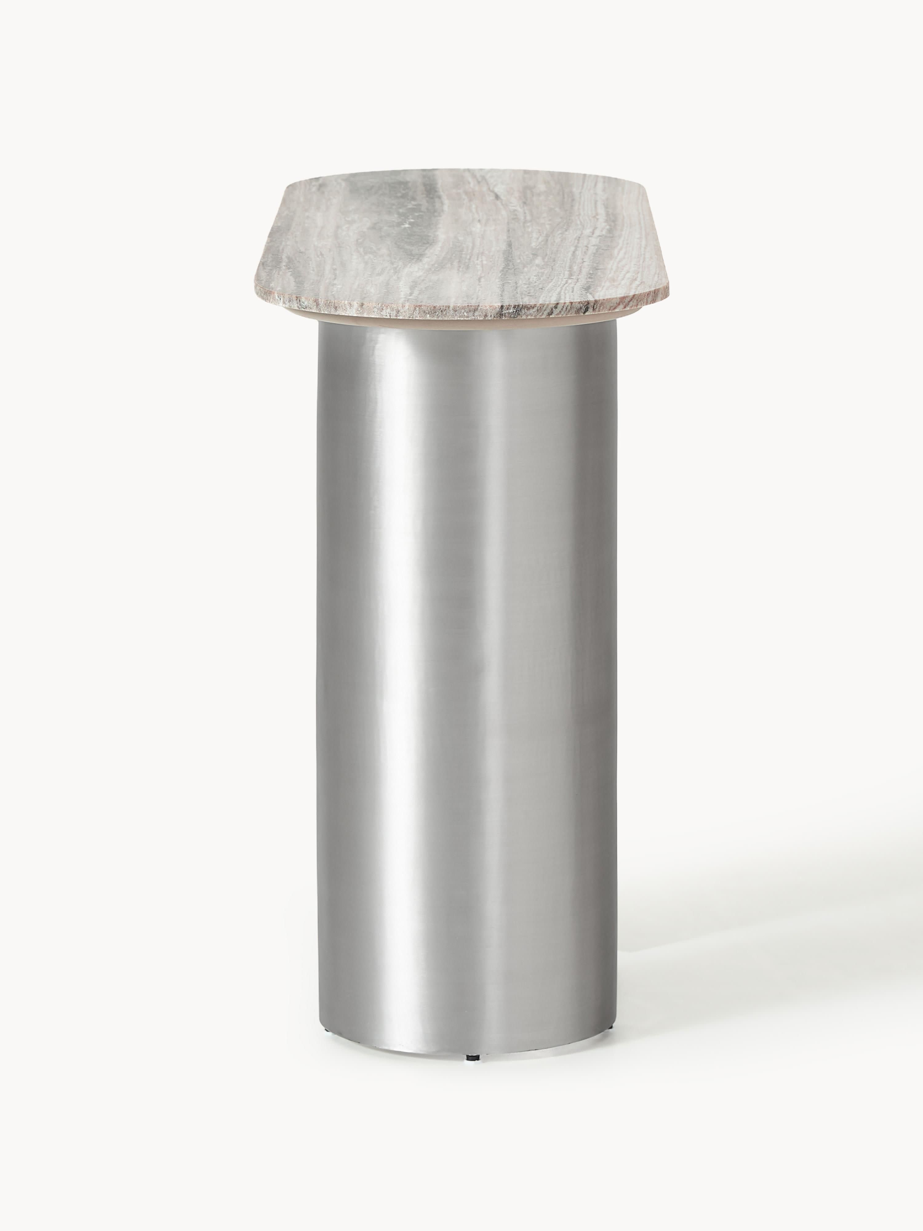 Noam Console Table with Marble Top