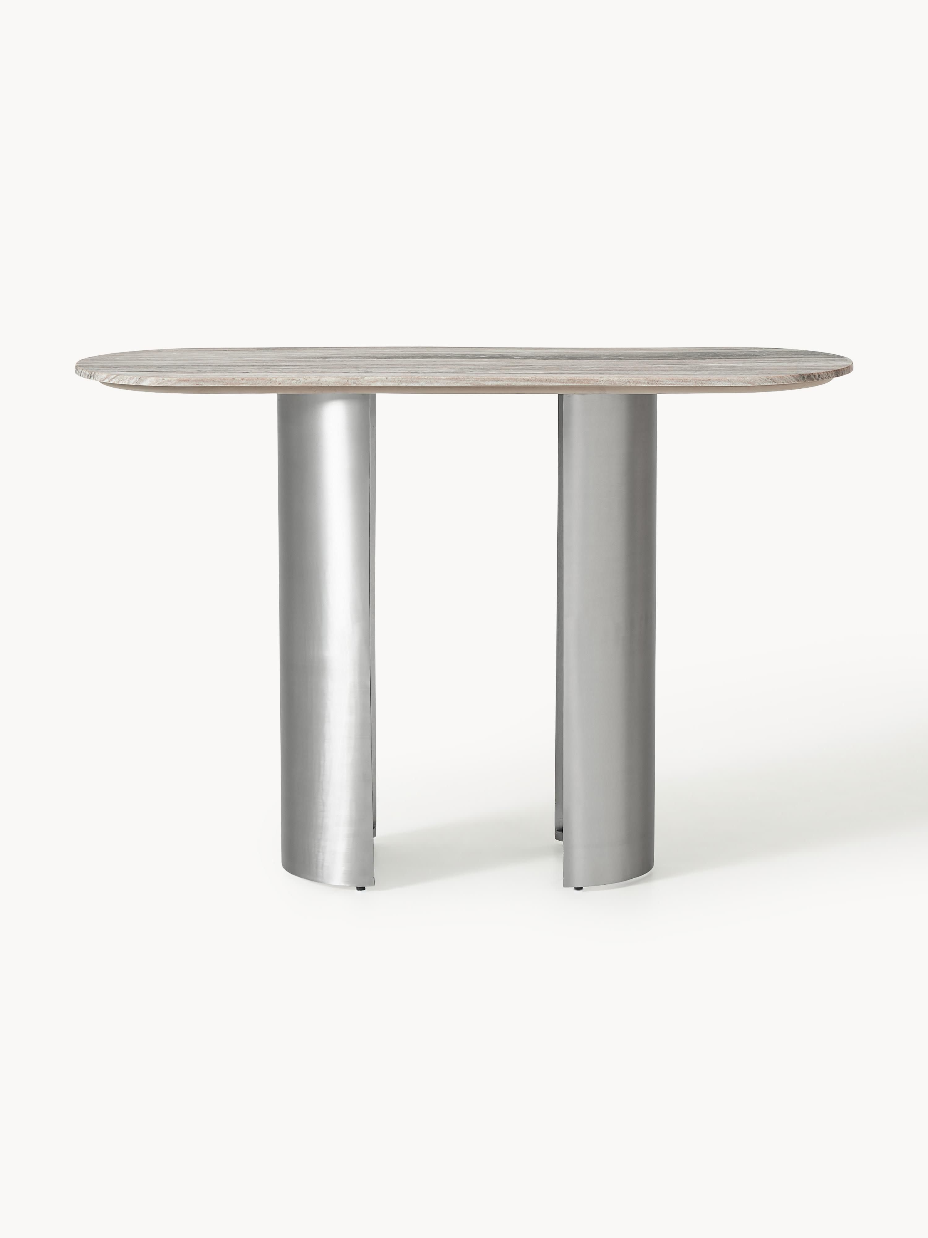 Noam Console Table with Marble Top