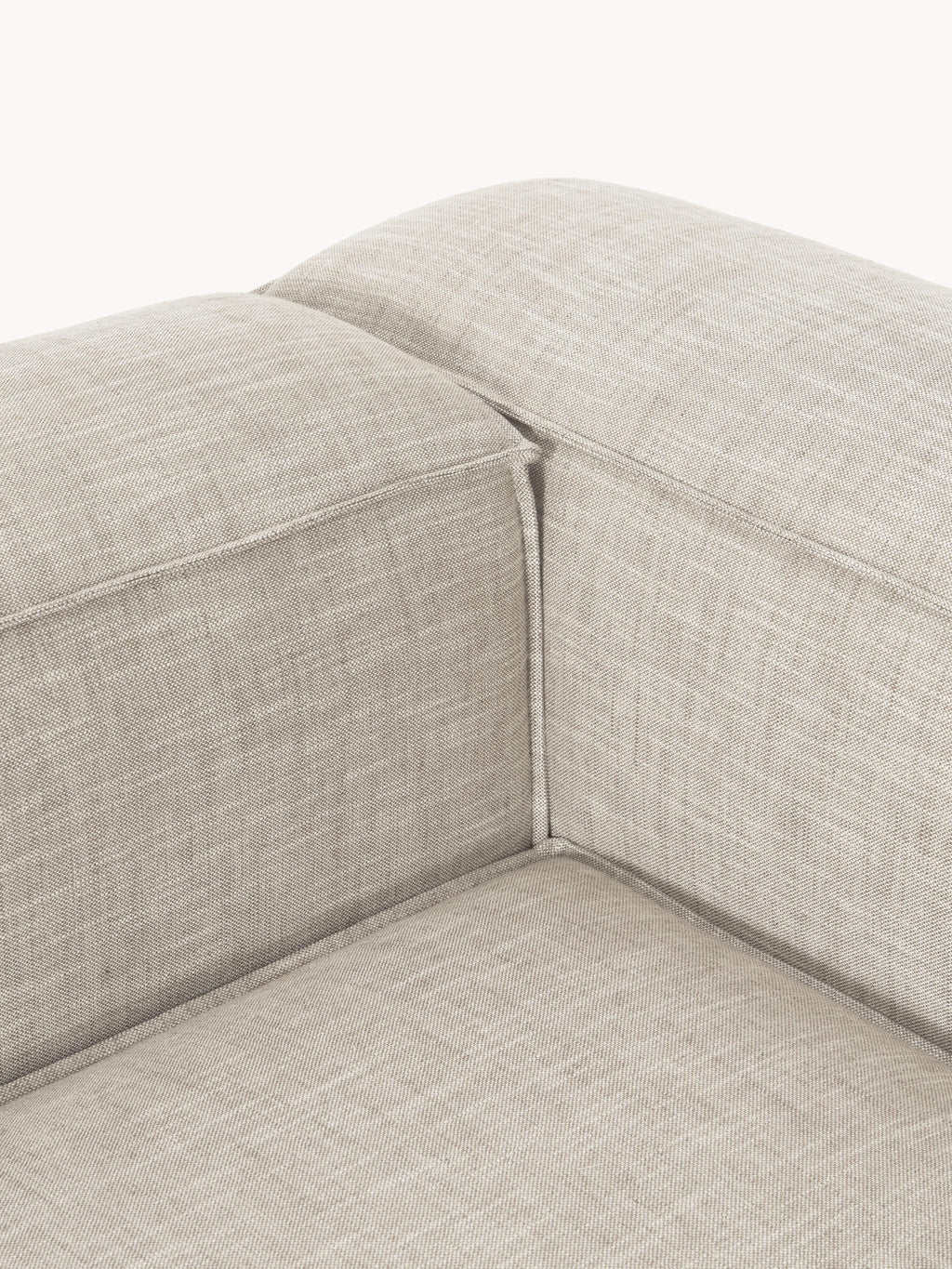 Lennon Linen Blend Modular Sofa (4-seater)
