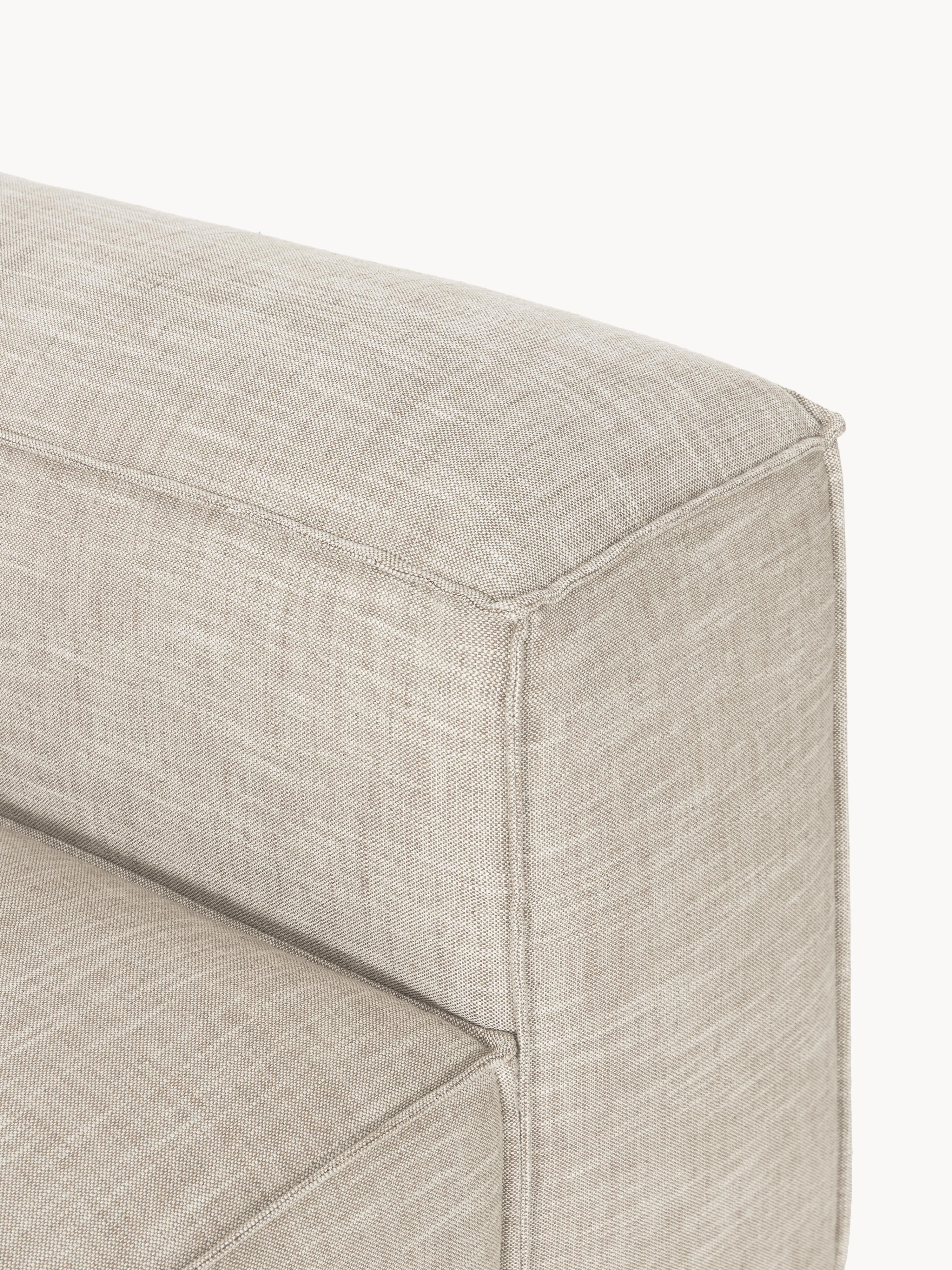 Lennon Linen Blend Modular Sofa (4-seater)