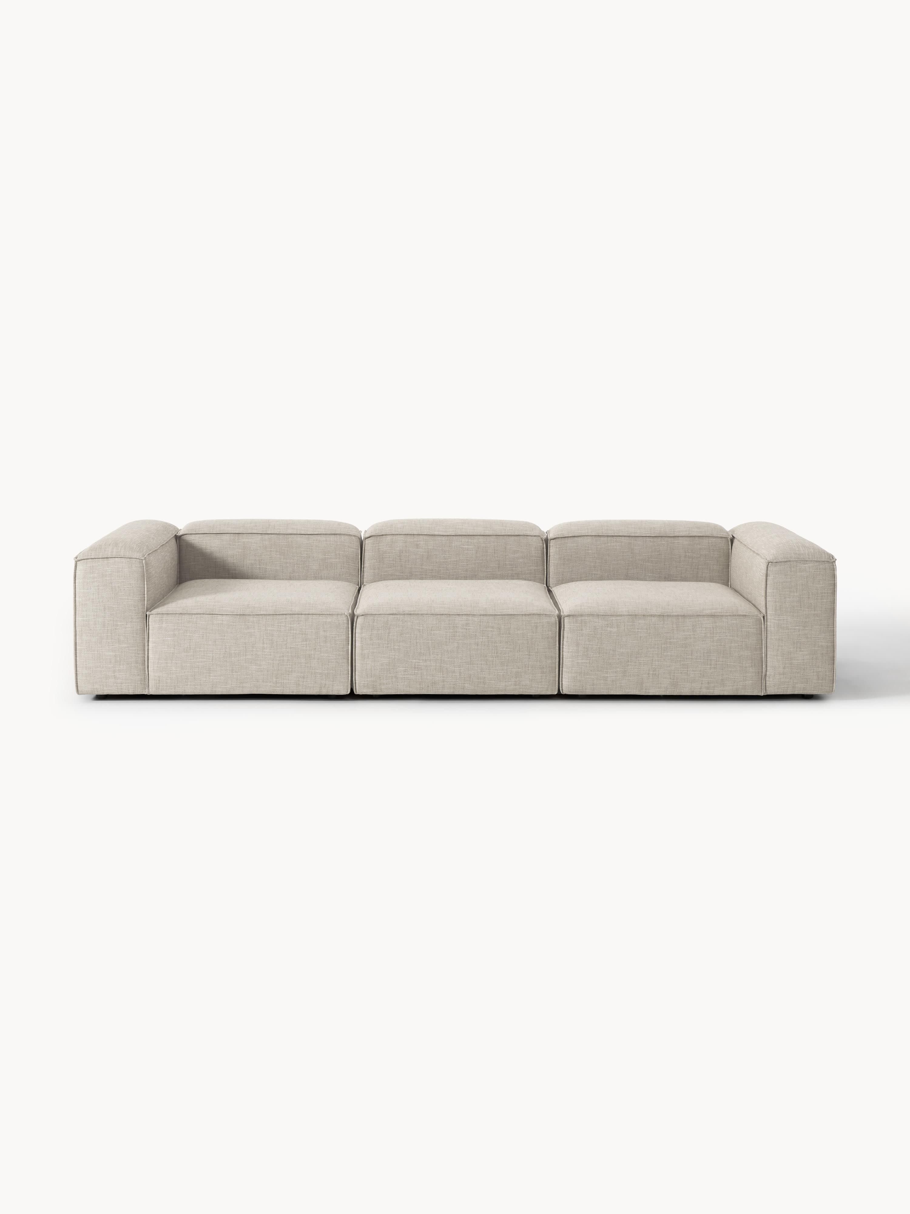 Gallery image 1 - Linen Blend Modular Sofa Lennon (4-seater)
